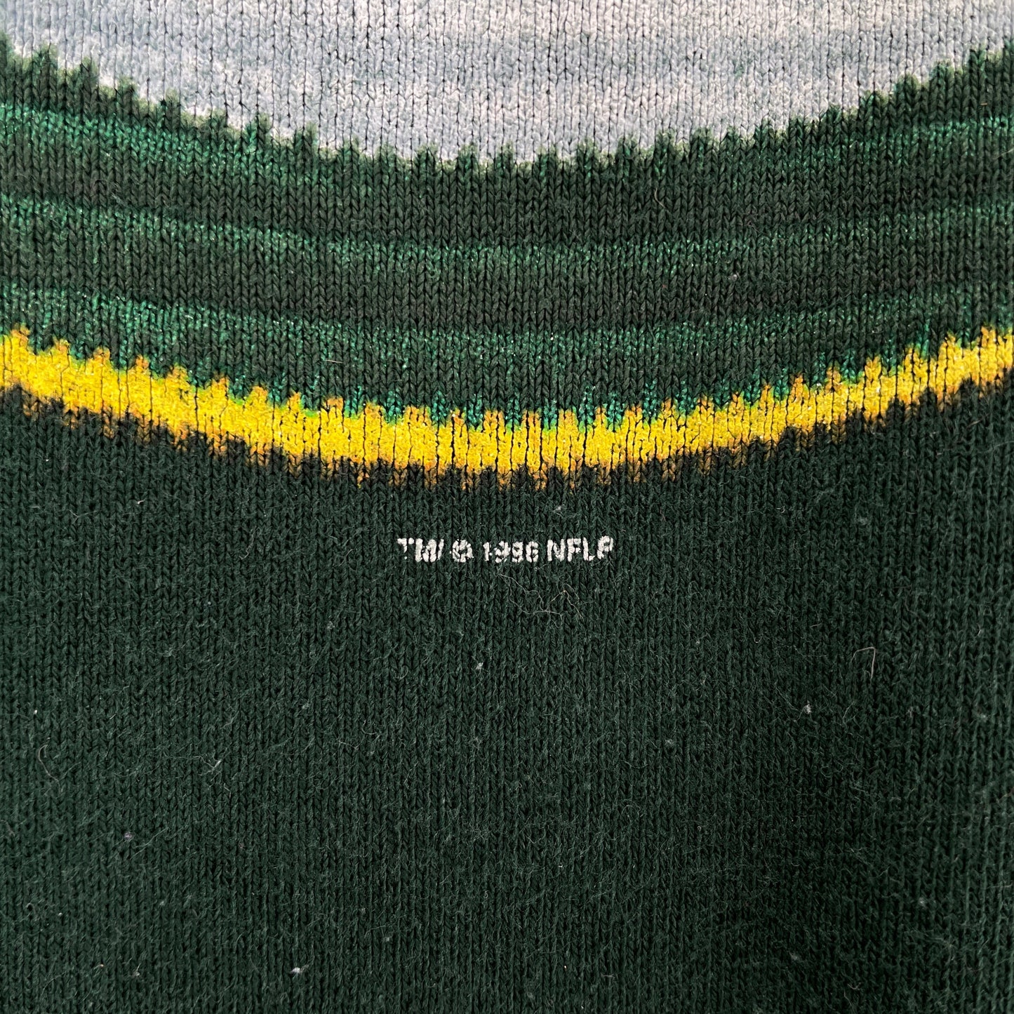 (M) 1996 GREEN BAY PACKERS Vintage NFL Sweatshirt / A1571S