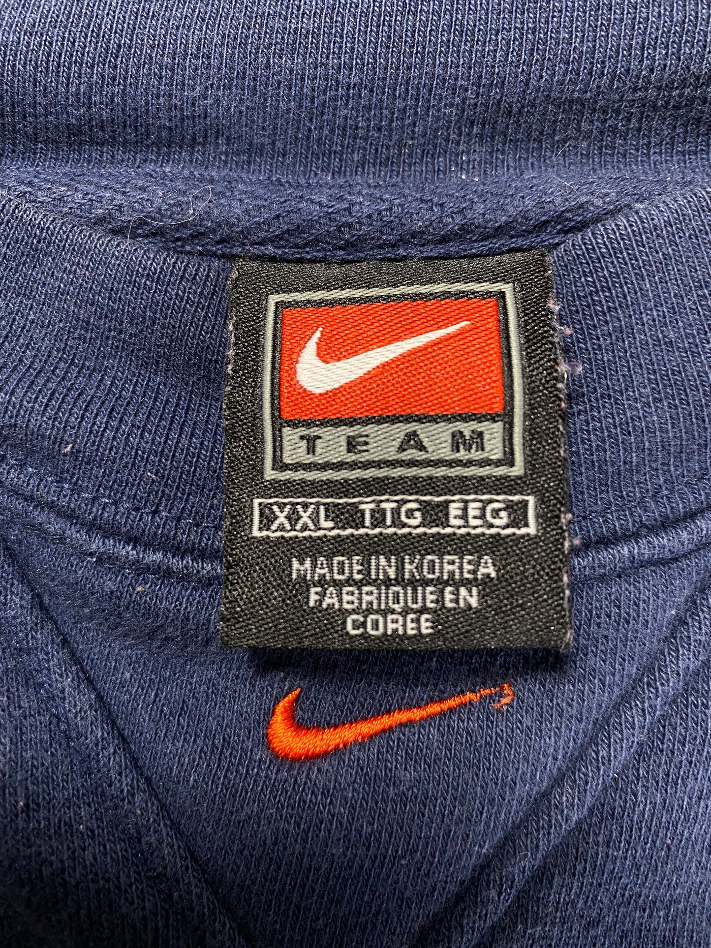 00' NIKE ILLINOIS Size XXL Vintage College Sweat-shirt / F1466S