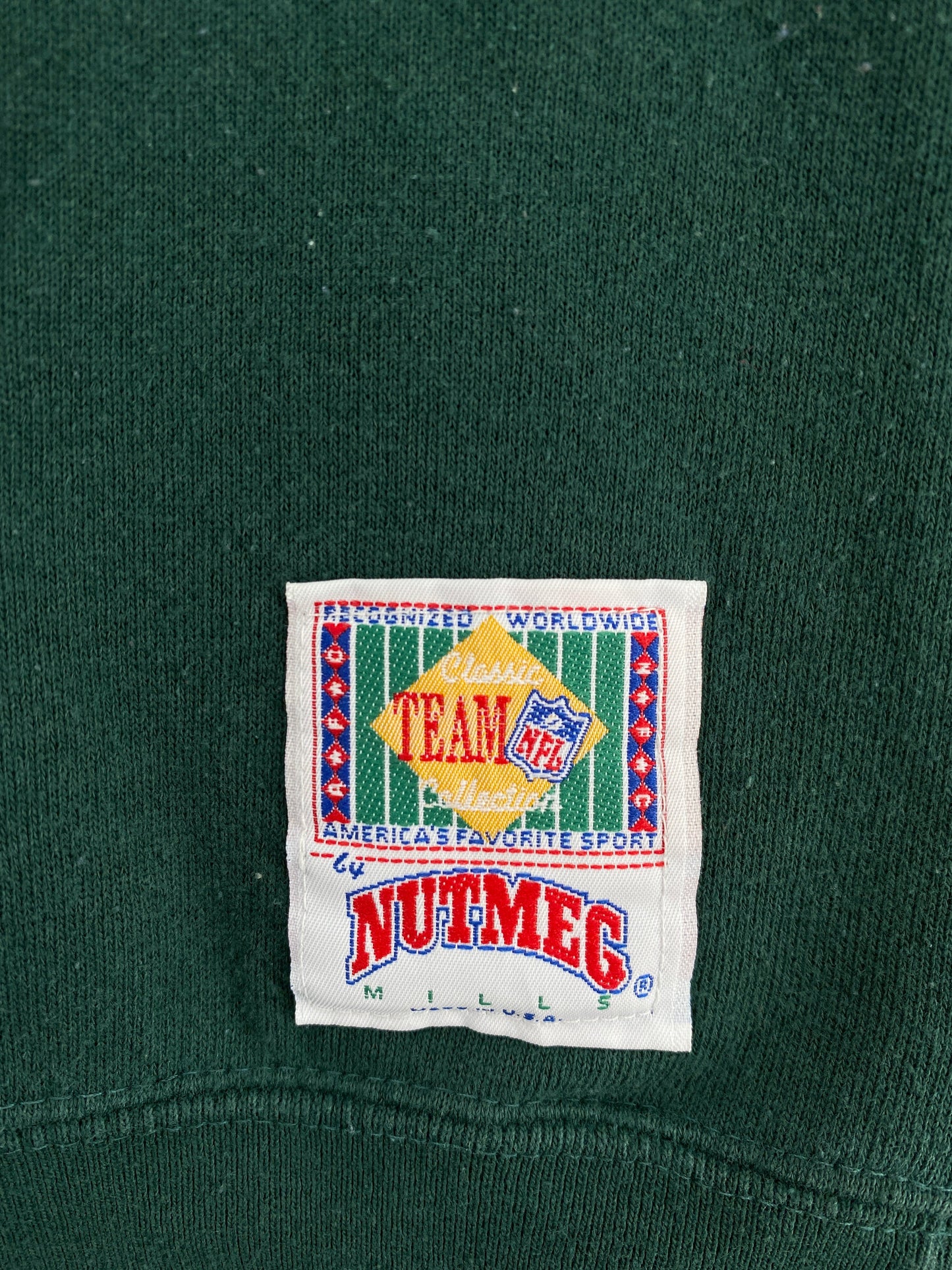 1993 GREEN BAY PACKERS Made in USA Size XL Vintage NFL Sweat-Shirt/ F8343S