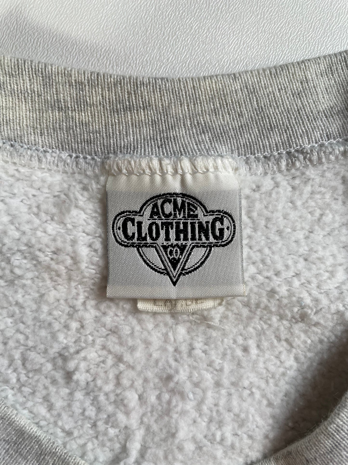 1991 LOONEY TUNES TAZ Made in USA Size L Vintage Sweat-Shirt / G3815S