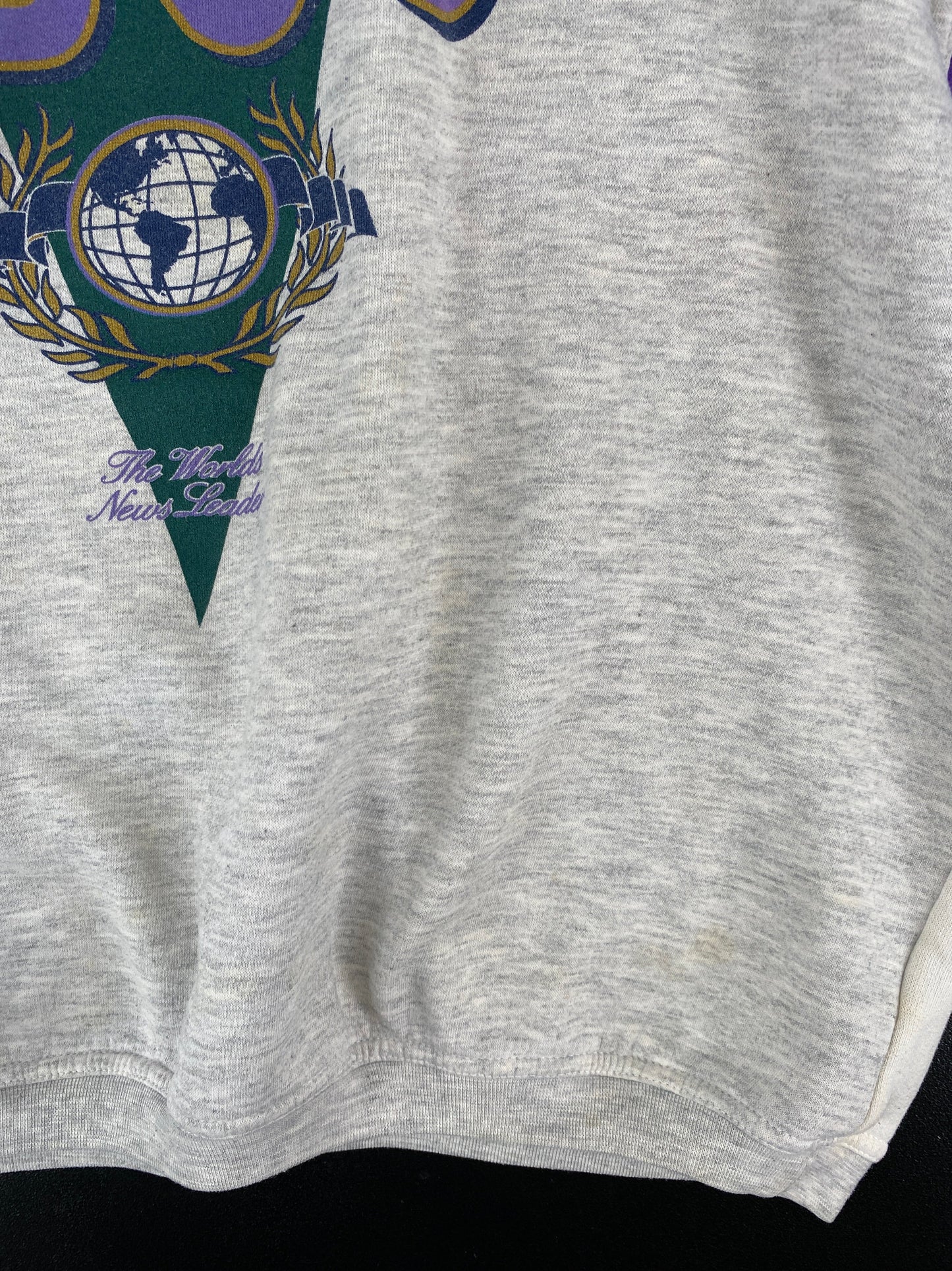 90’s CNN Size XL Vintage Sweat-Shirt / F6002S