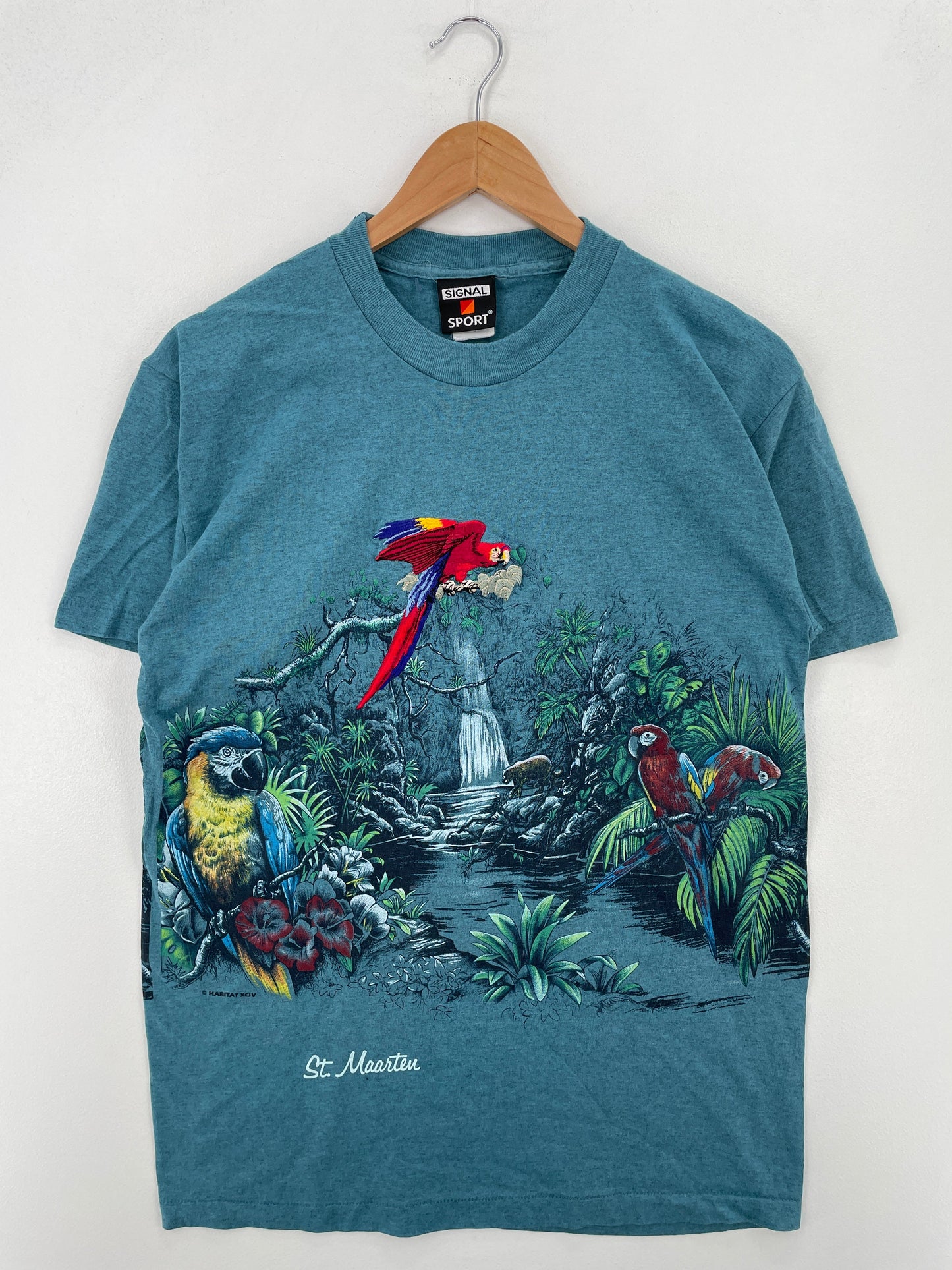 90’s ST. MAARTEU Size M Vintage T-Shirt / F432T