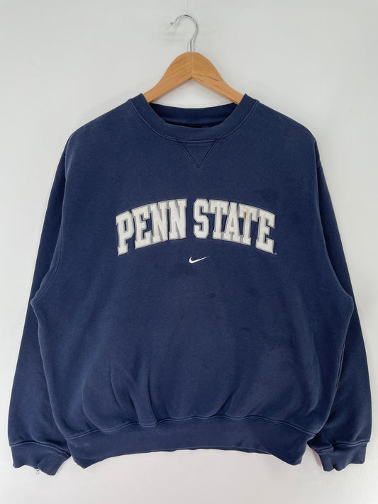 00' NIKE x PENN STATE Size M Vintage College Sweat shirt / F833S