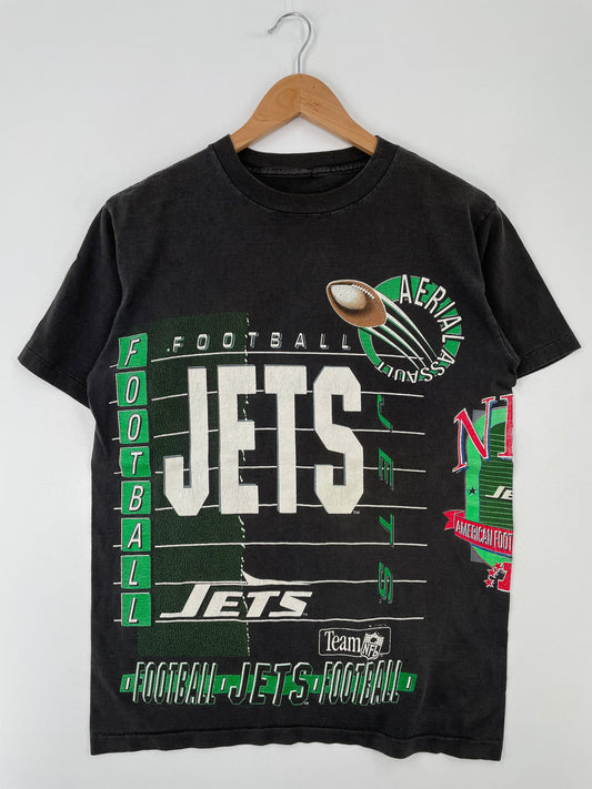 90’s SALEM x NEW YORK JETS Size Approx.M NFL T-Shirt / E8885S
