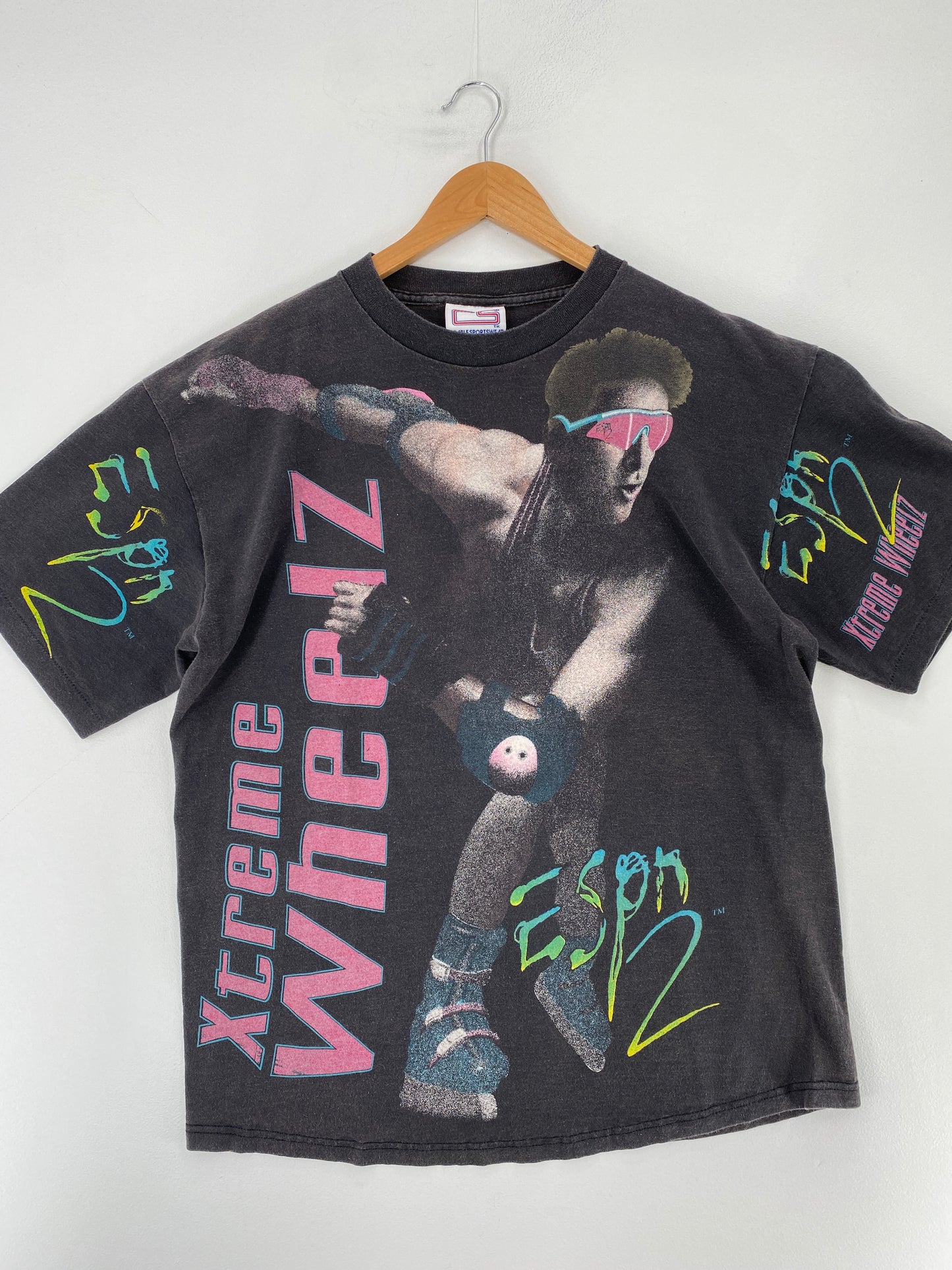 90’s XTREAME WHEELZ Made in USA Size L Vintage T-Shirt / E8742T
