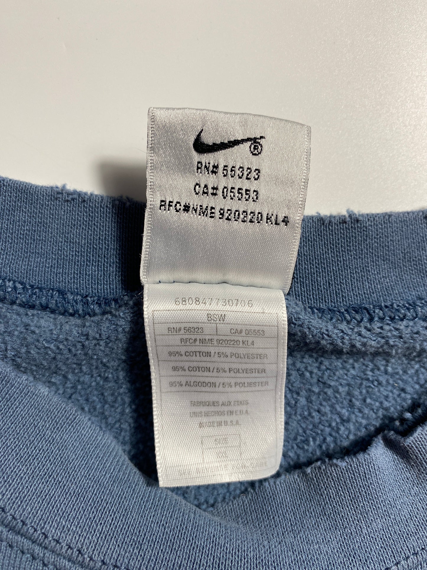 90's NIKE Made in USA Size XXL Sweat-Shirt / G2572S