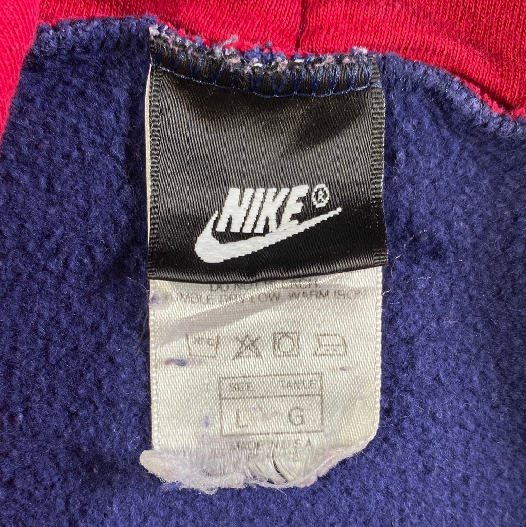 90’s NIKE AIR Made in USA Size L Vintage Hoodie Sweat-Shirt / F312S