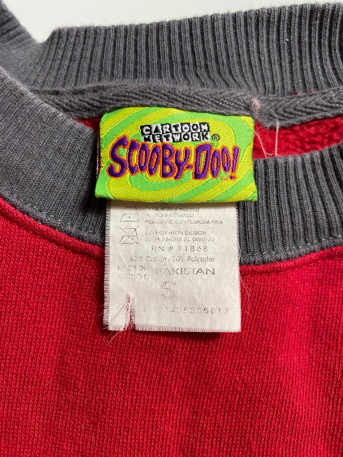 1999 SCOOBY DOO Size S Vintage Sweat-Shirt / G5341S