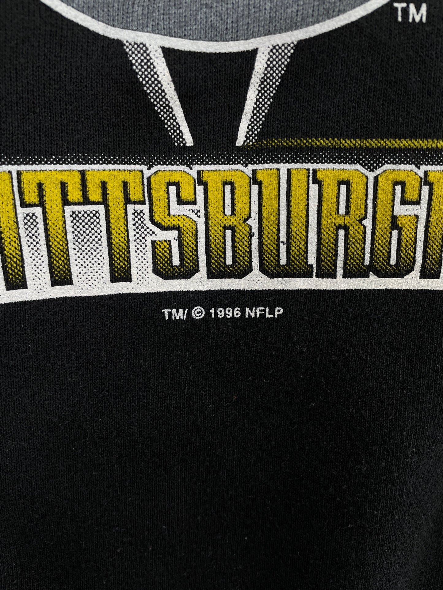 1996 PITTSBURGH STEELERS Made in USA Size XL Vintage NFL Sweat-Shirt / G2509S