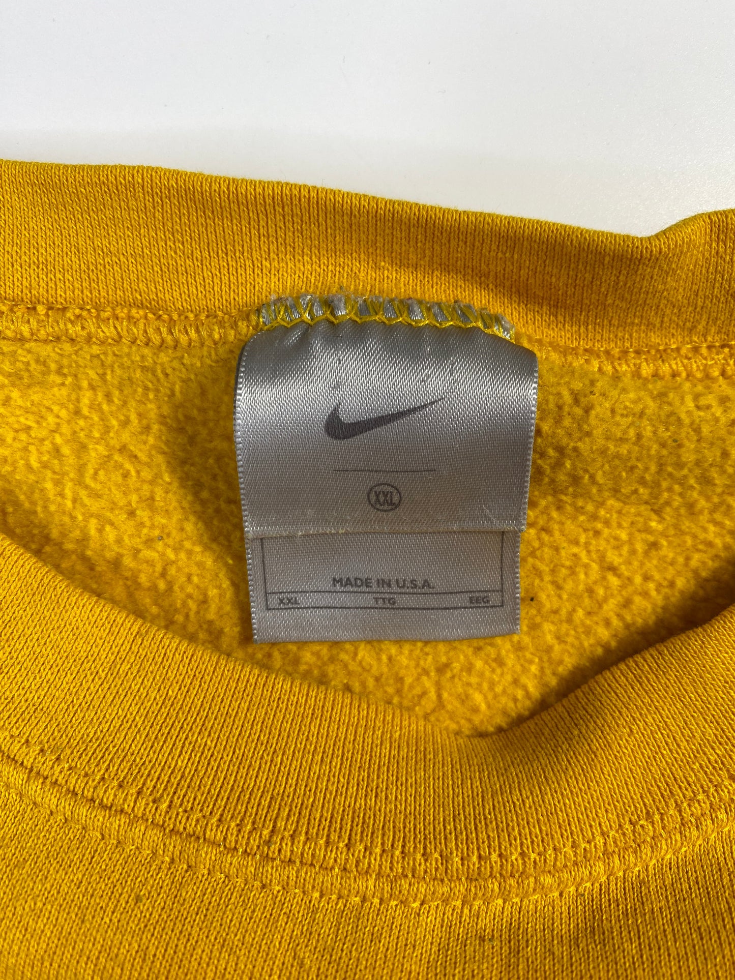 90’s NIKE MINI SWOOSH Size XXL Vintage Sweat-Shirt / G2573S