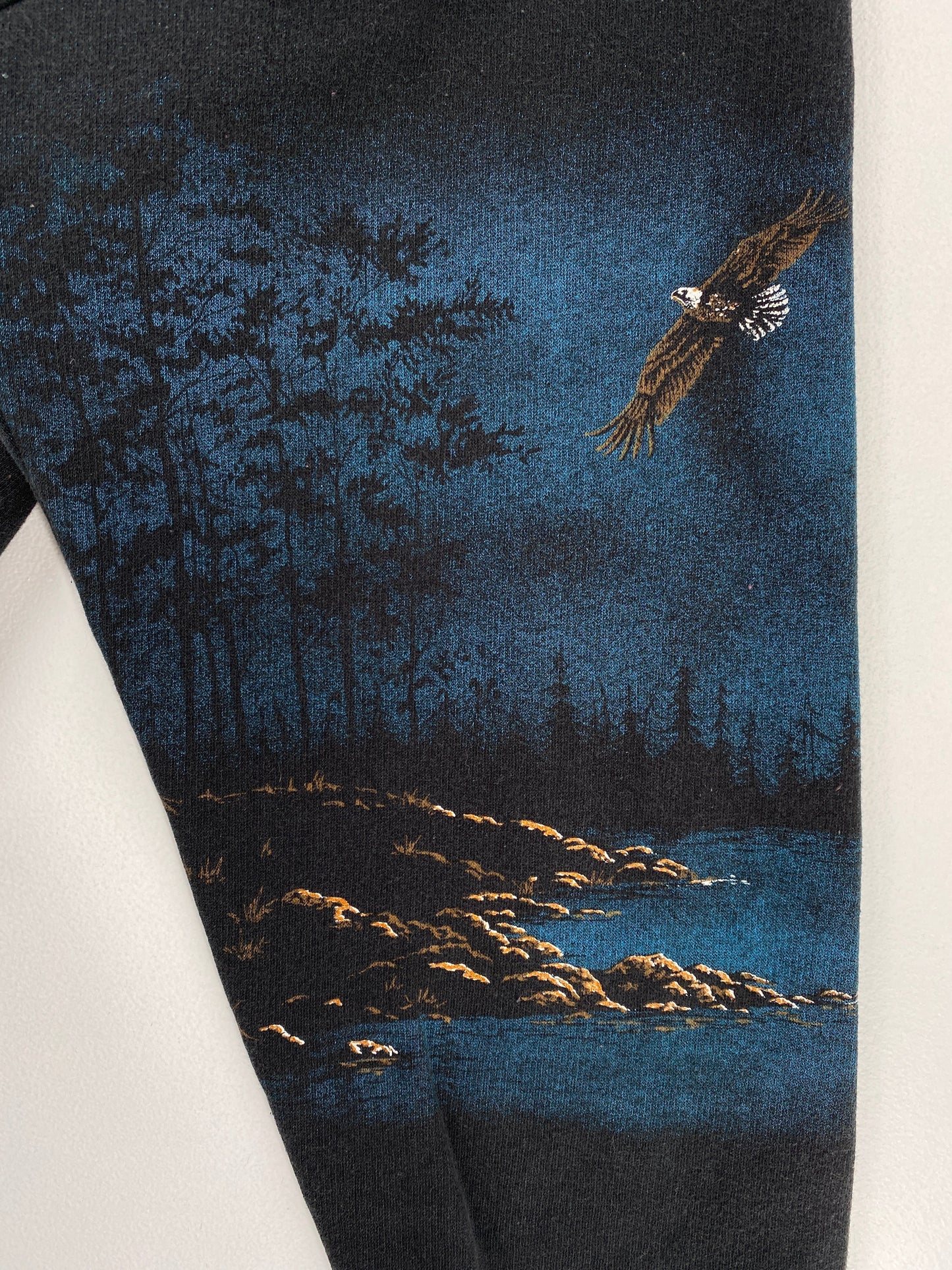 1992 BALD EAGLE Made in USA Size XXL Vintage Animal Sweat-Shirt / F6255S