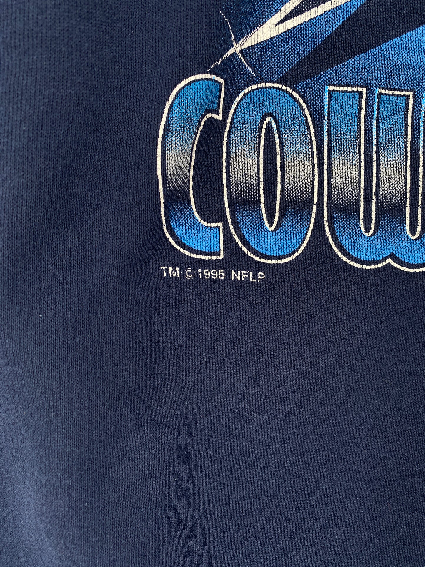 1995 DALLAS COWBOYS Size L NFL Sweat-Shirt / E8512S