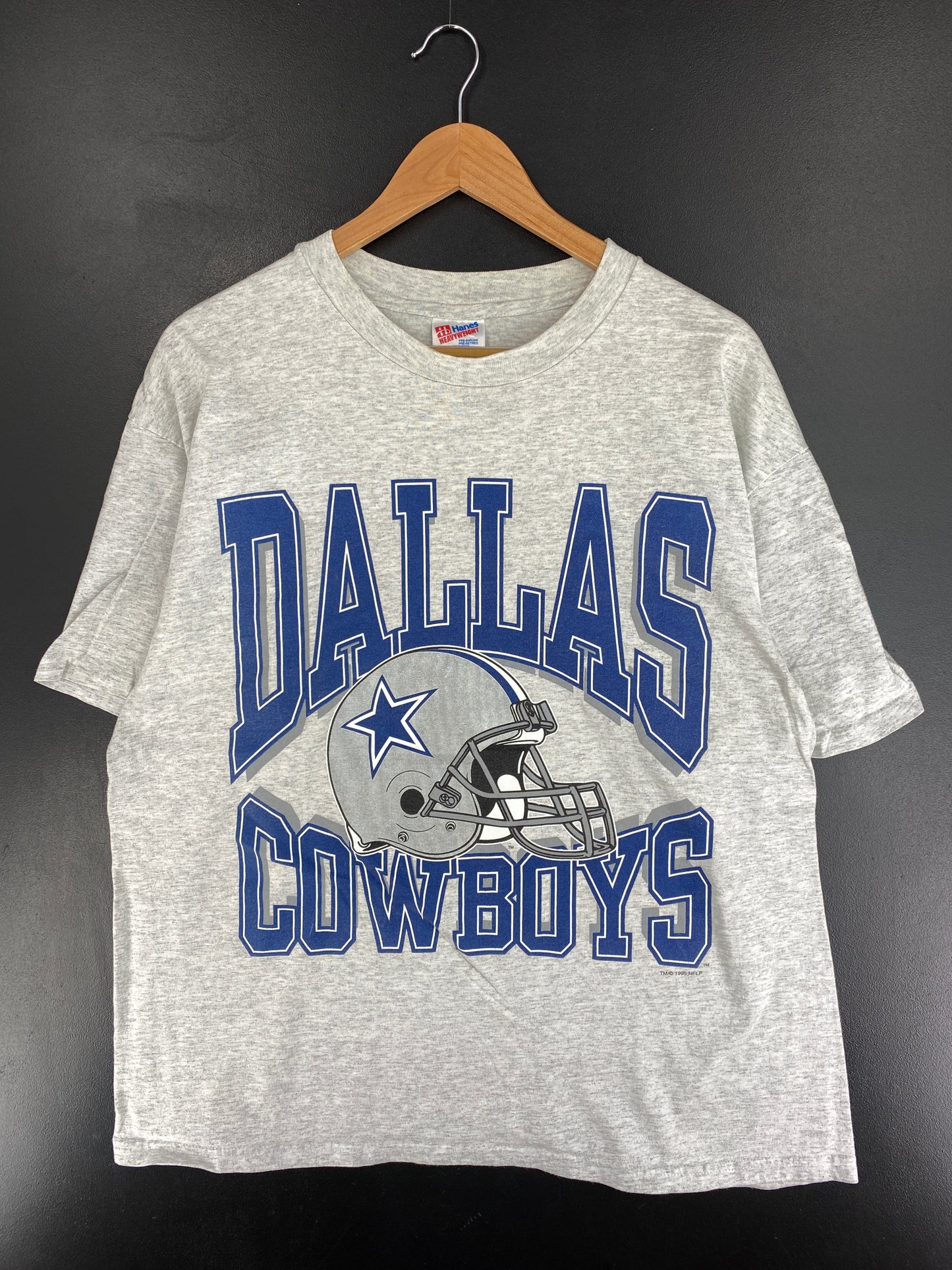 1995 DALLAS COWBOYS Size XL Vintage NFL T-Shirt / E8946T