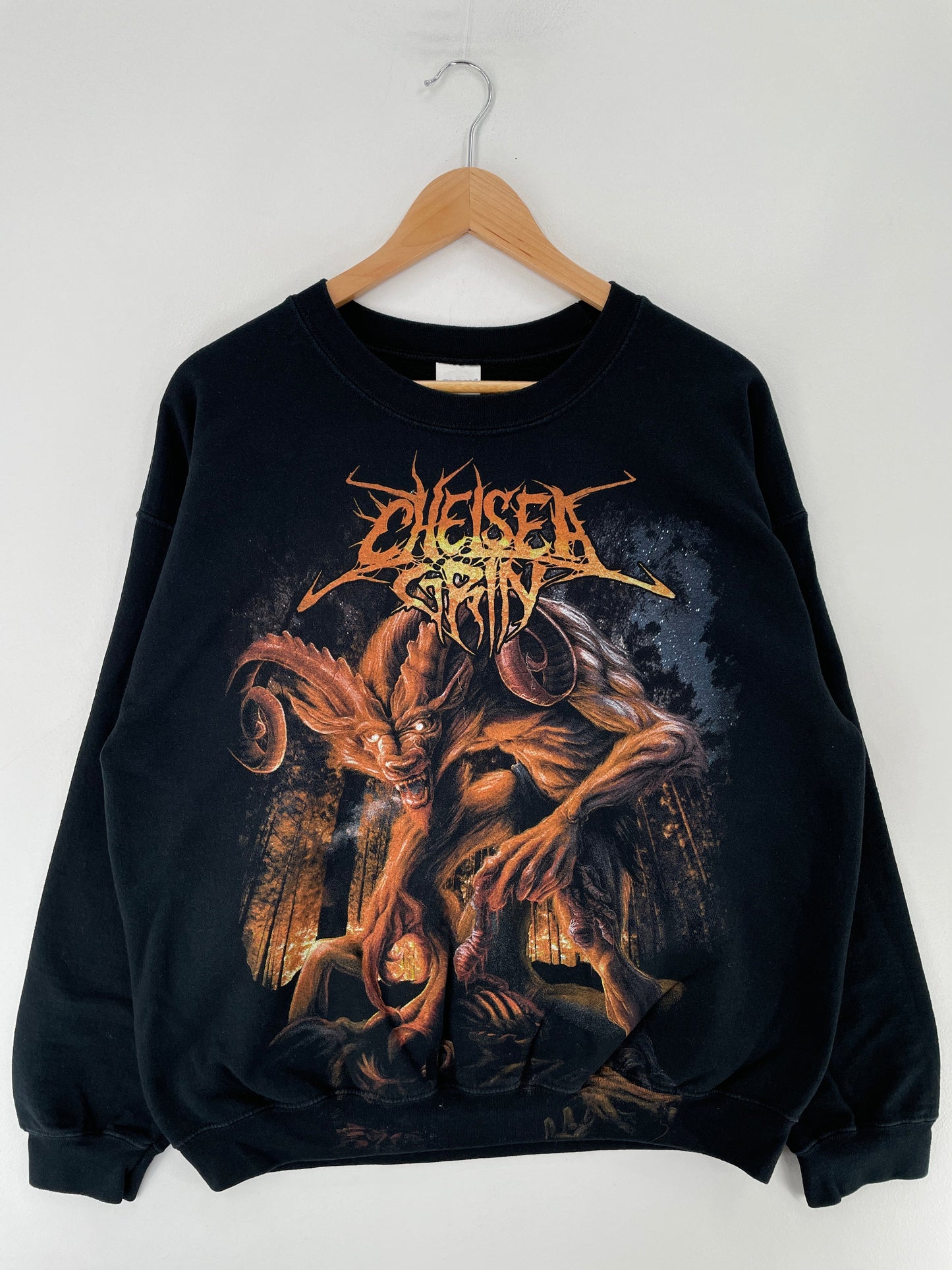 Vintage CHELSEA GRIN Size L Sweat-Shirt / G3839S