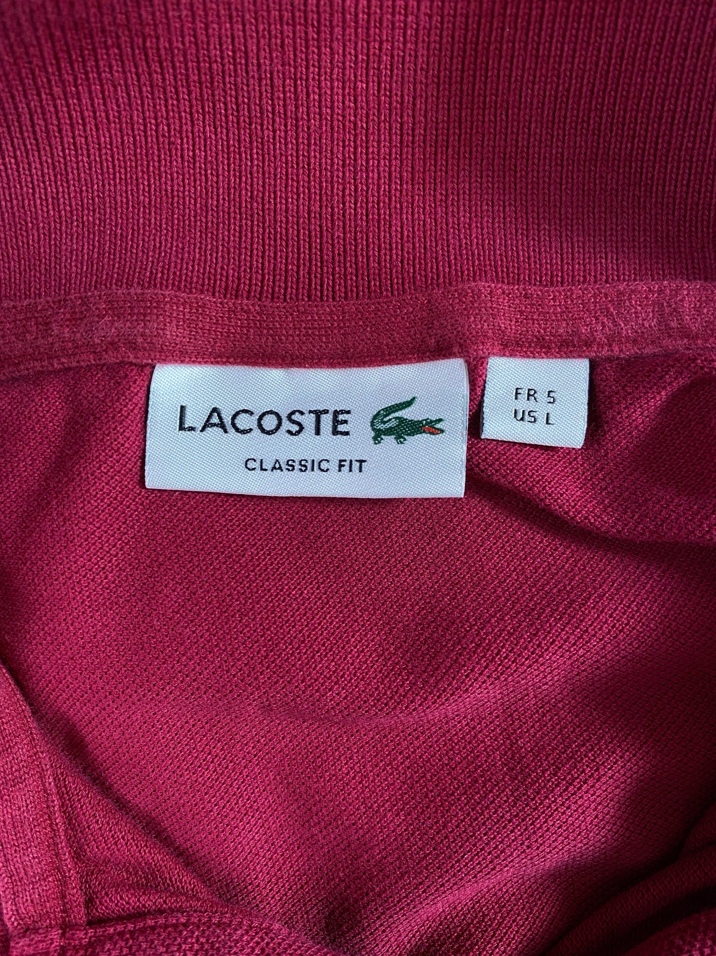 Vintage LACOSTE Size L Polo Shirt / F246T