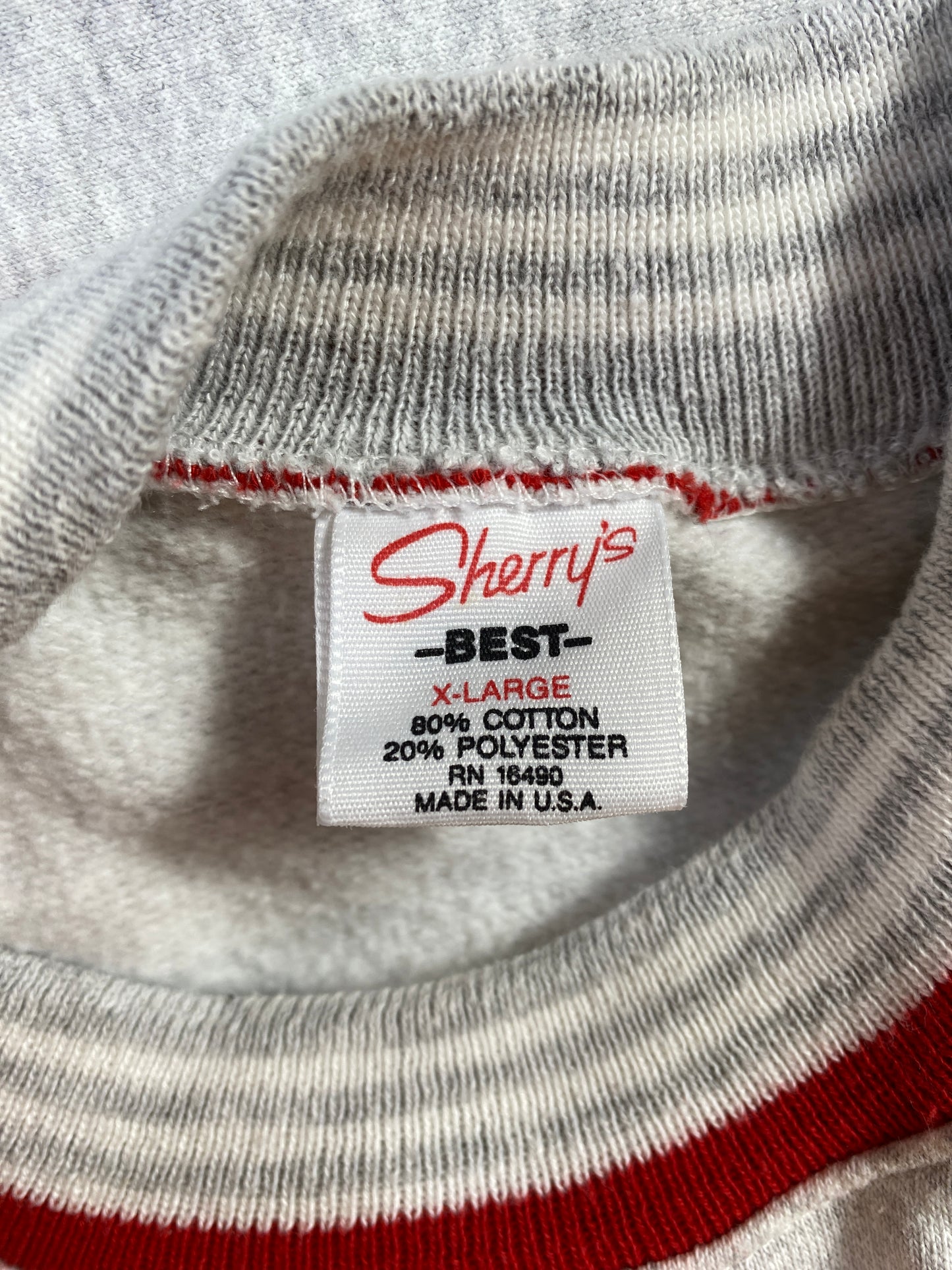 90's WISCONSIN DOG Made in USA Size XL Vintage Animal Sweat-Shirt / G6205S