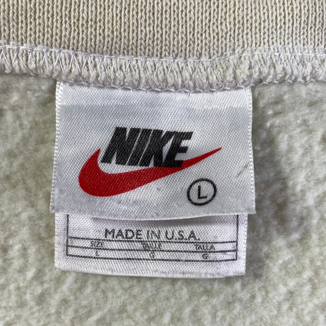 90's NIKE MINI SWOOSH Made in USA Size L Vintage Sweat-Shirt / G5725S