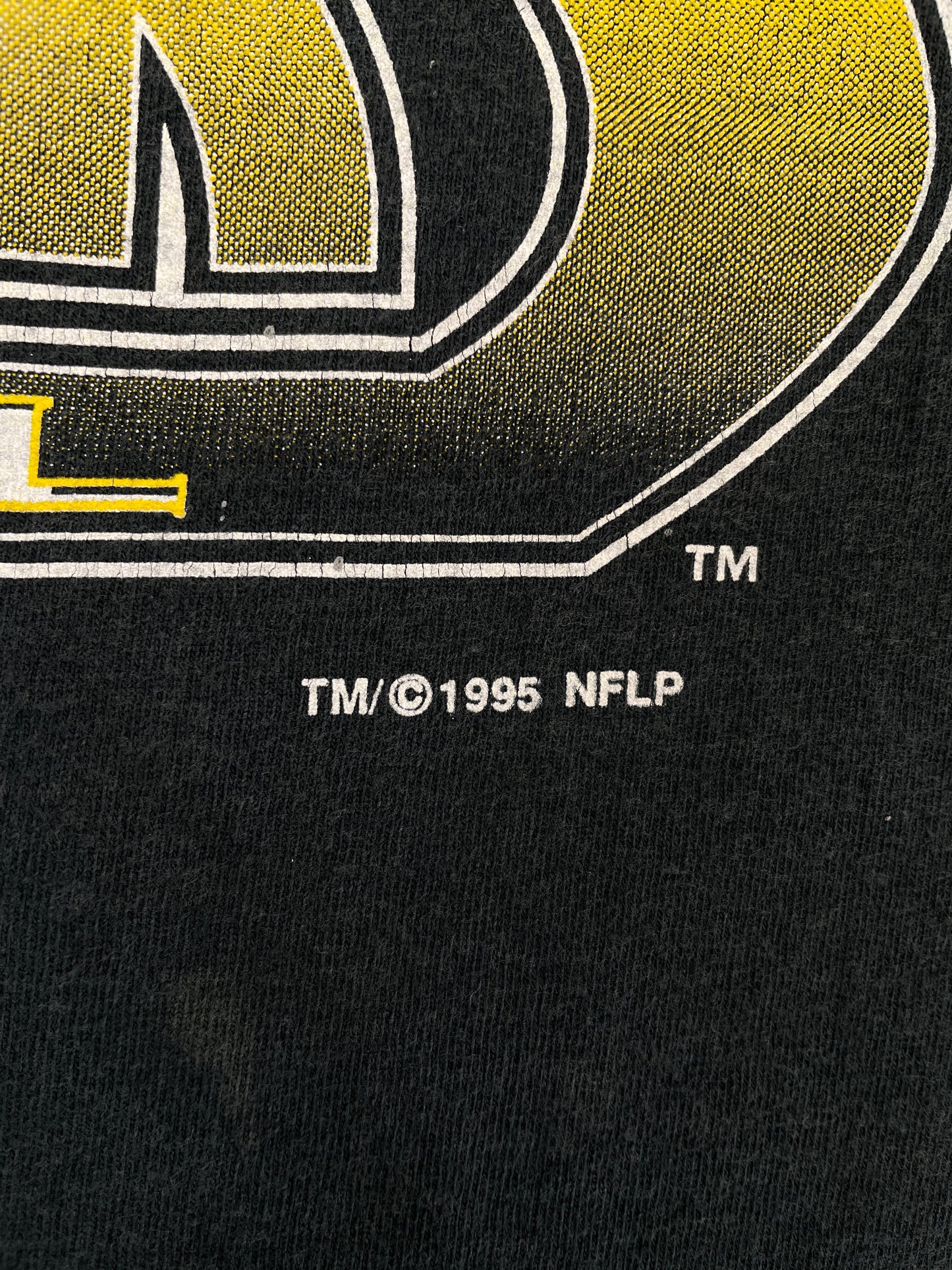 (XL) 1995 PITTSBURGH STEELERS Vintage NFL T-Shirt / A0939T