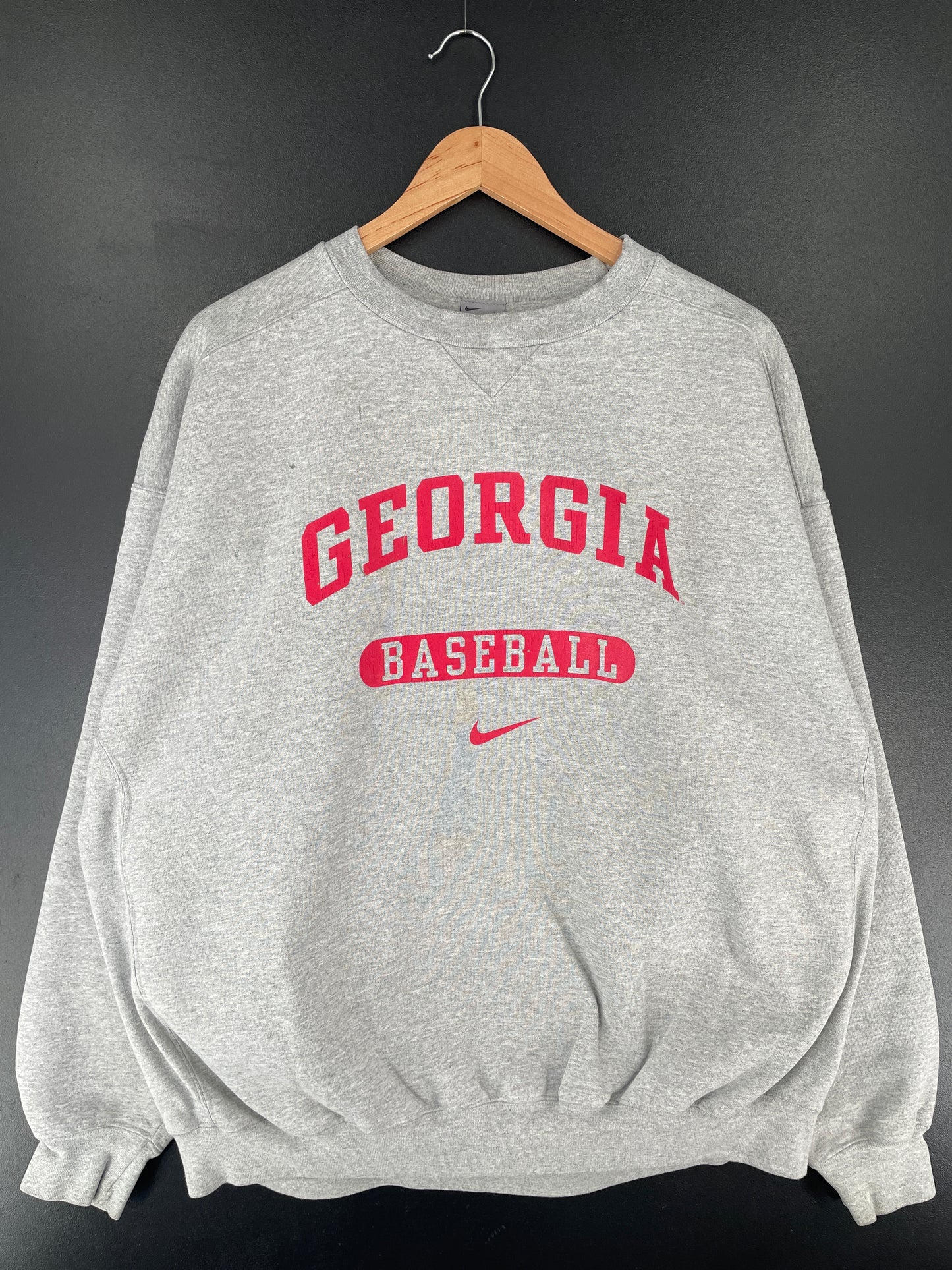 00’ NIKE x GEORGIA BASKETBALL Size XL Vintage College Sweat-Shirt / E7400S