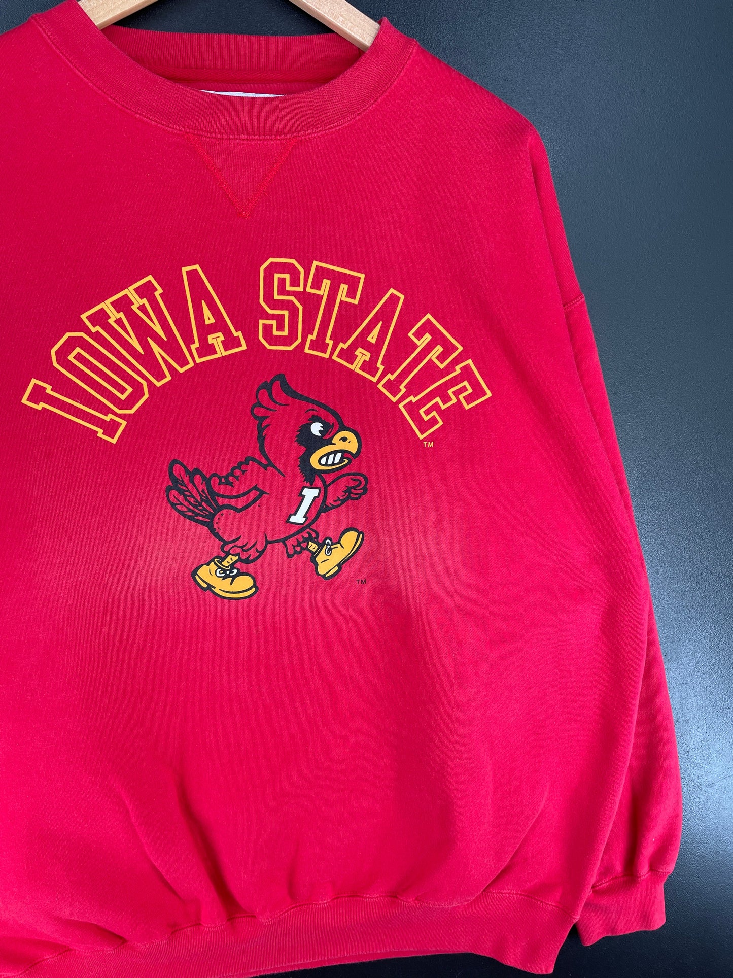 90’s IOWA STATE Size XXL Vintage College Sweat-Shirt / F5081S