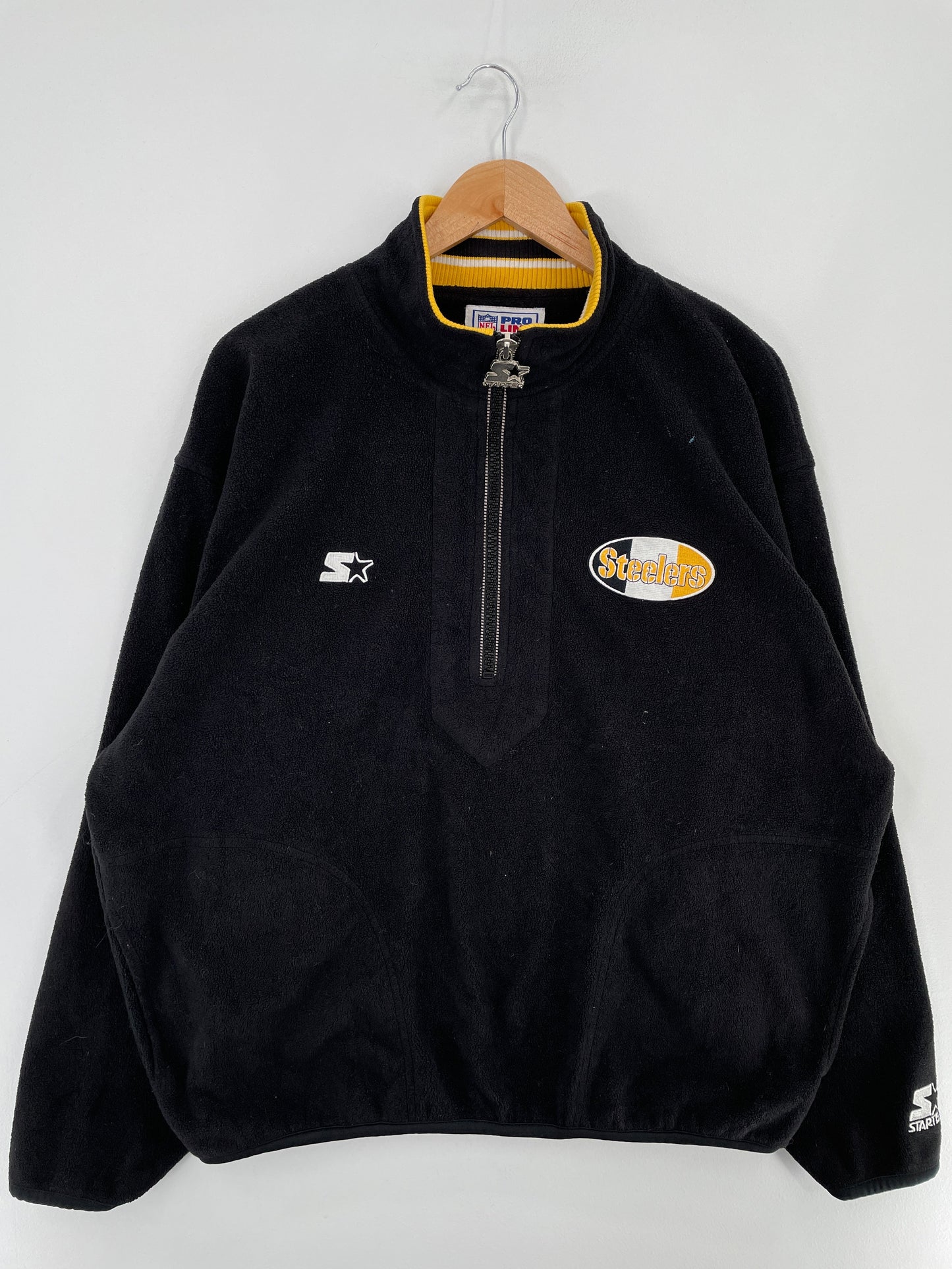 90’s STARTER x PITTSBURGH STEELERS Size L NFL Fleece / F5772S