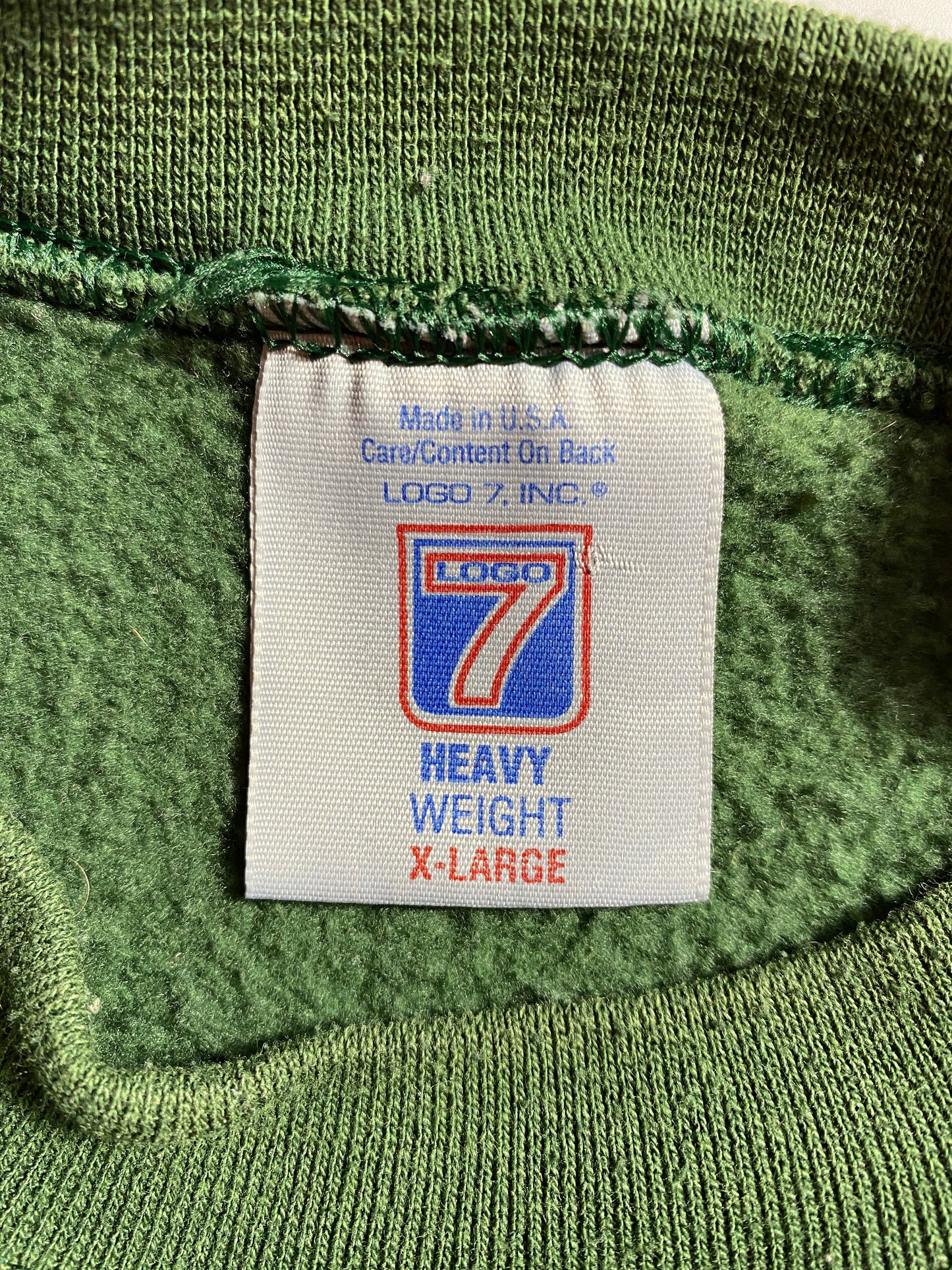 1995 GREEN BAY PACKERS Made in USA Size XL Vintage NFL Sweat-Shirt / F6514S