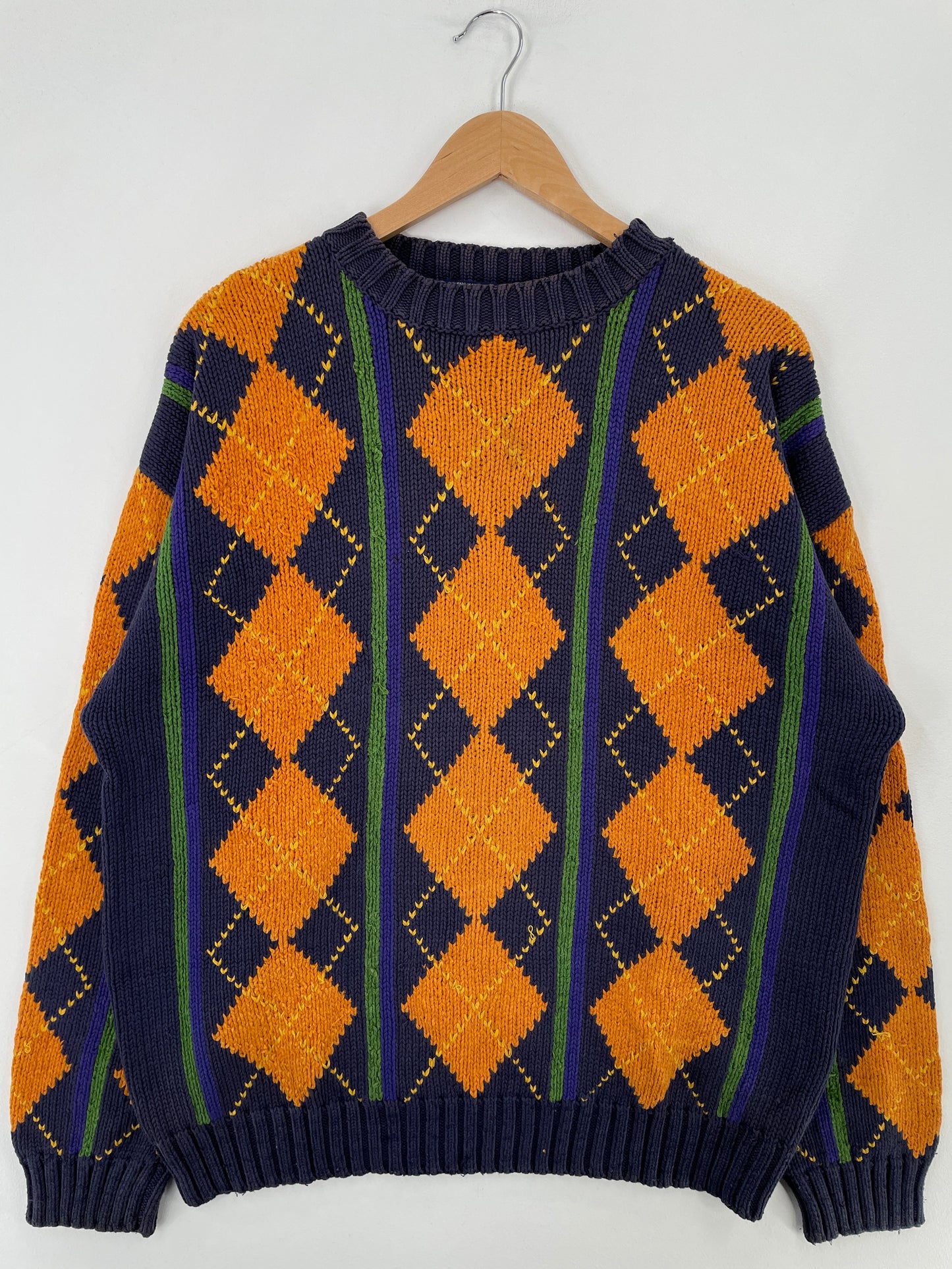 90’s TOMMY HILFIGER Size XL Vintage Cotton Knitwear / G4501K
