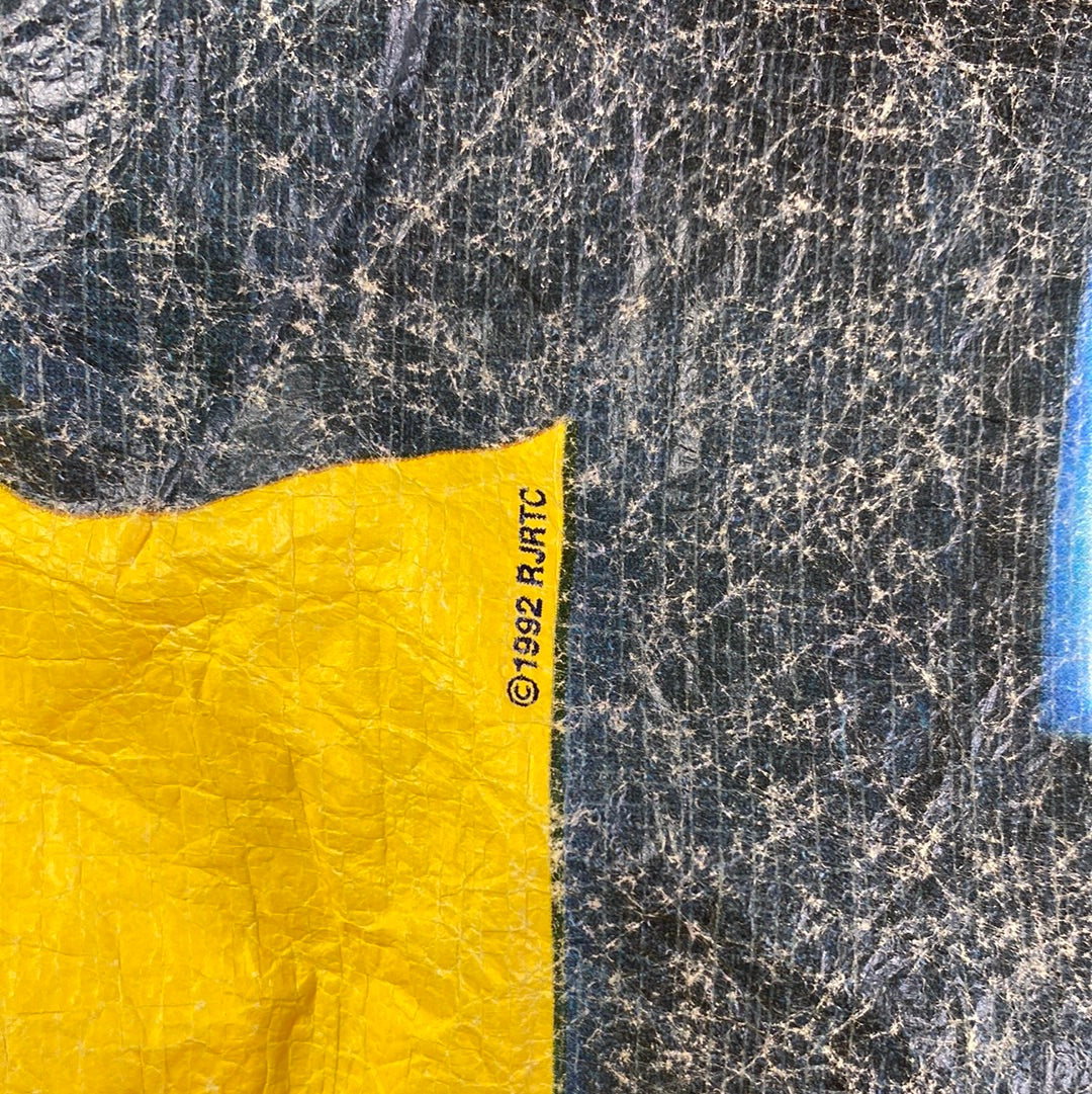 1992 CAMEL Size XL Vintage Paper Nylon Jacket / F1455N