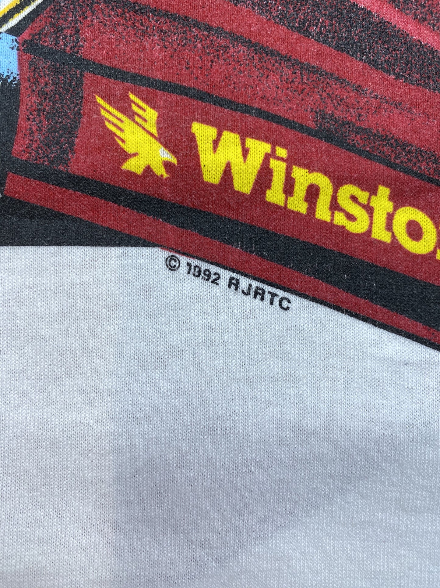 1992 Winston Racing Size L Vintage T-Shirt / k4899