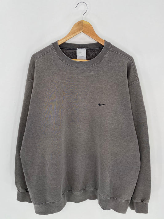 90’s NIKE Mini Swoosh Size XXL Vintage Sweat-shirt / 6989