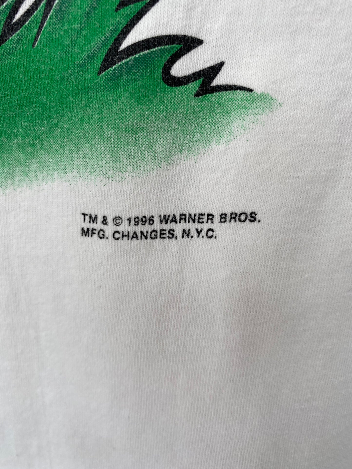 1996 LOONEY TUNES TAZ Made in USA Size L Vintage T-shirt  /8273