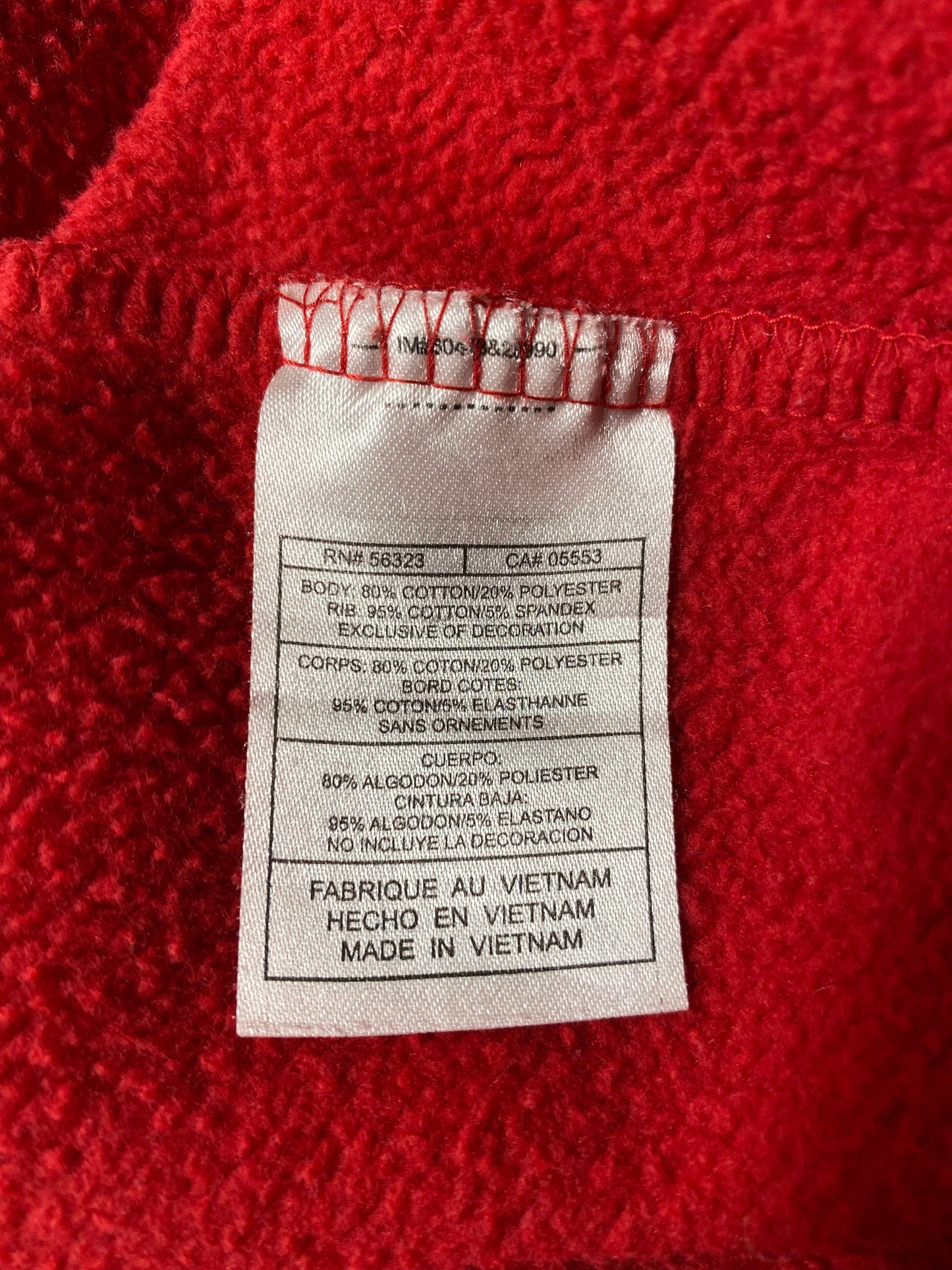 00’ NIKE RED SOX Size M Vintage Hoodie Sweat-Shirts / K2574