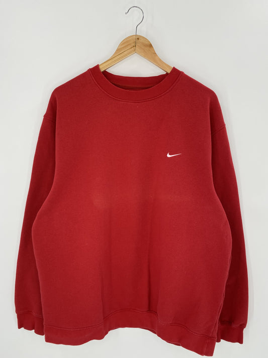 00’ NIKE MINI SWOOSH Size XL Vintage Sweat-Shirt / K6283