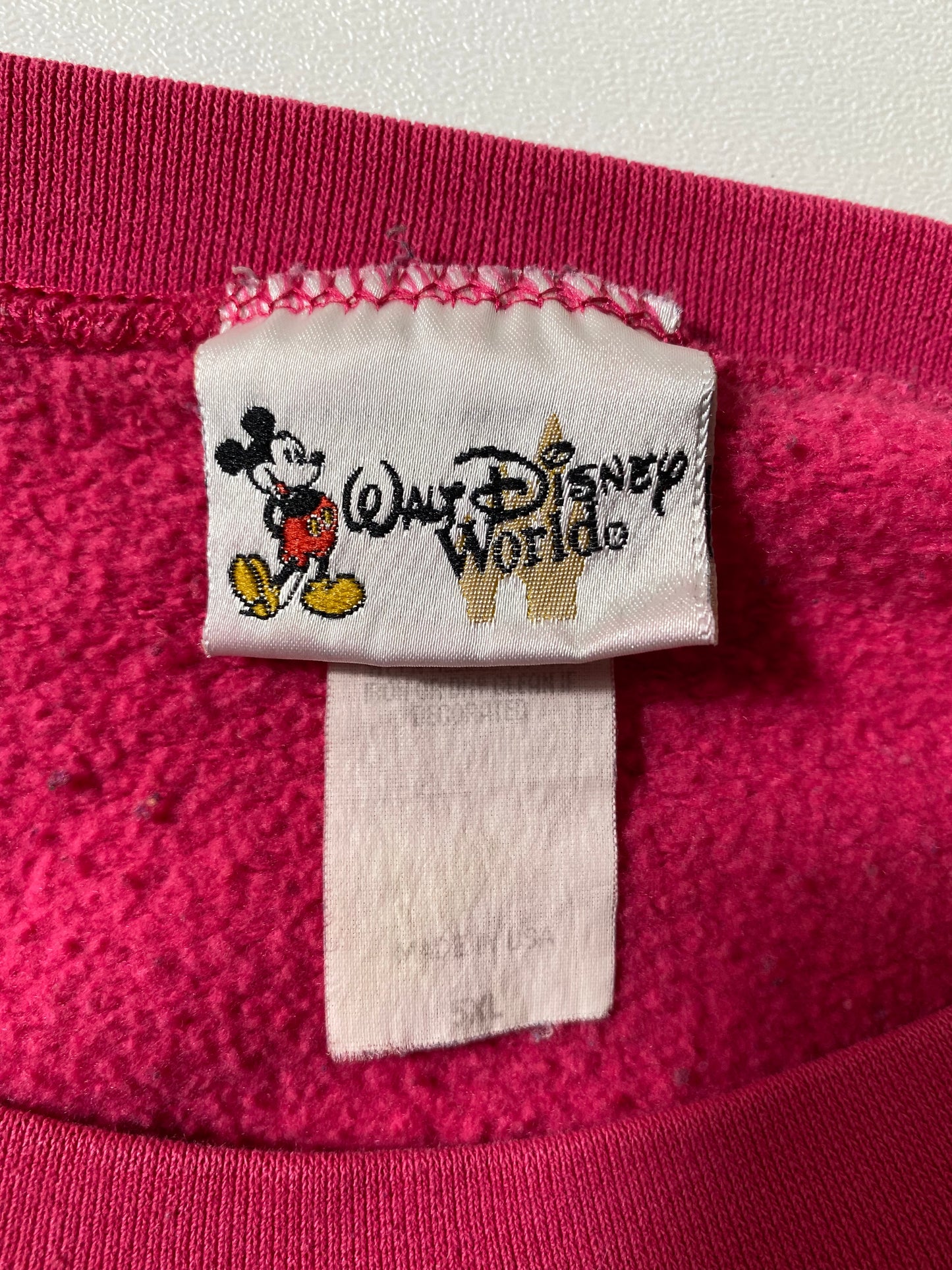 00’ DISNEY MICKEY Made in USA Size 5XL Vintage Sweat-shirt / K2710