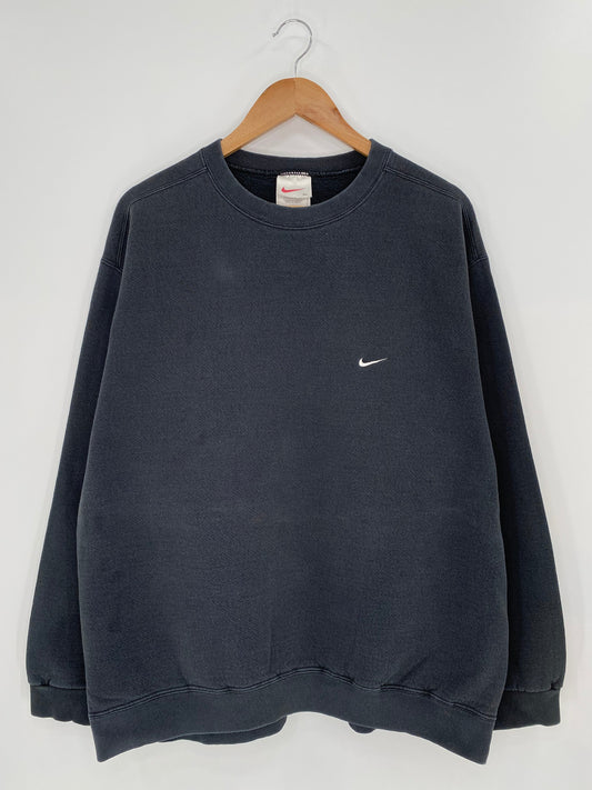 90’s NIKE MINI SWOOSH Size XL Vintage Sweat-shirt / A1324