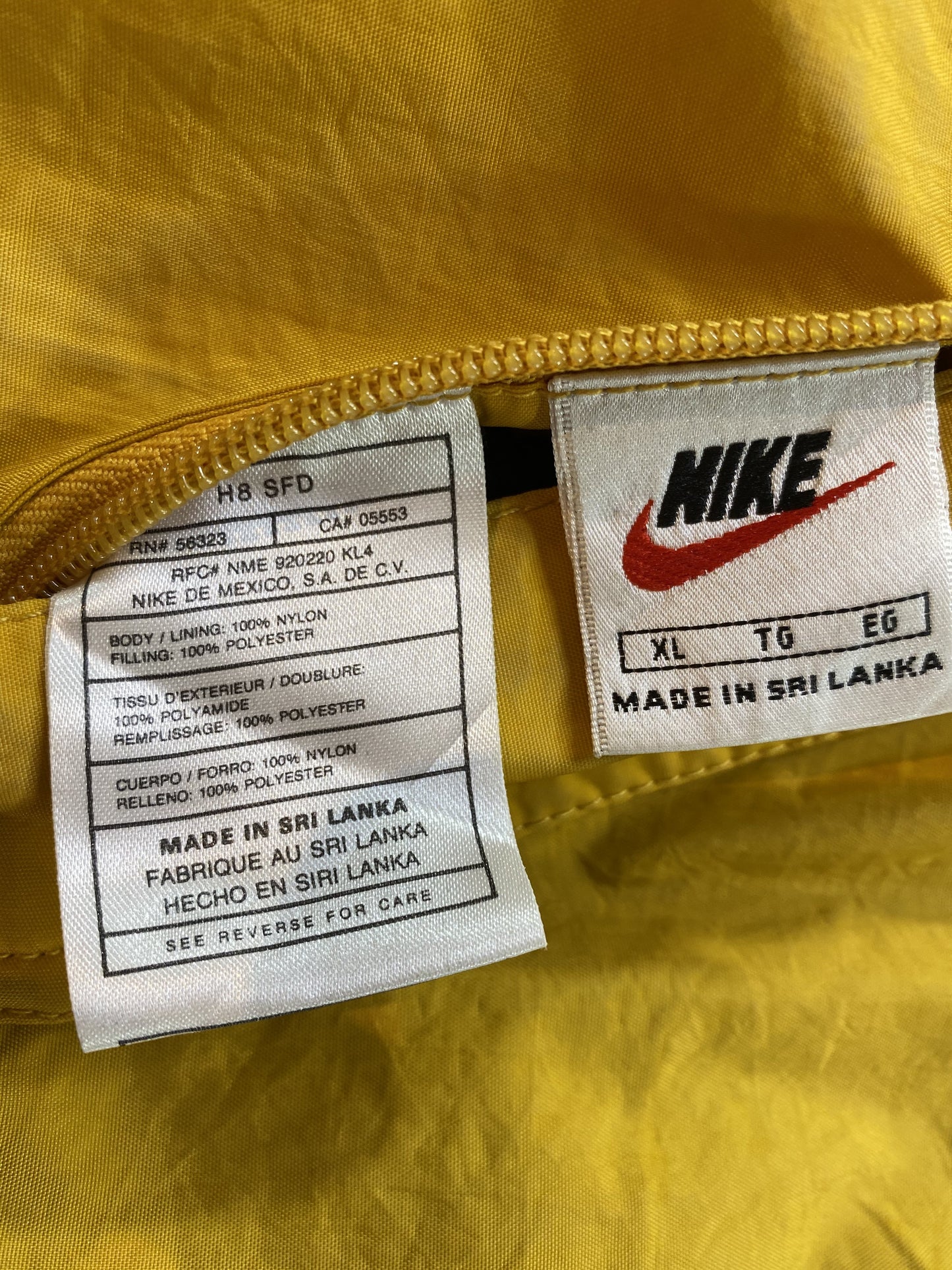 00’ NIKE Reversible Size XL Vintage Nylon Jacket / K5781
