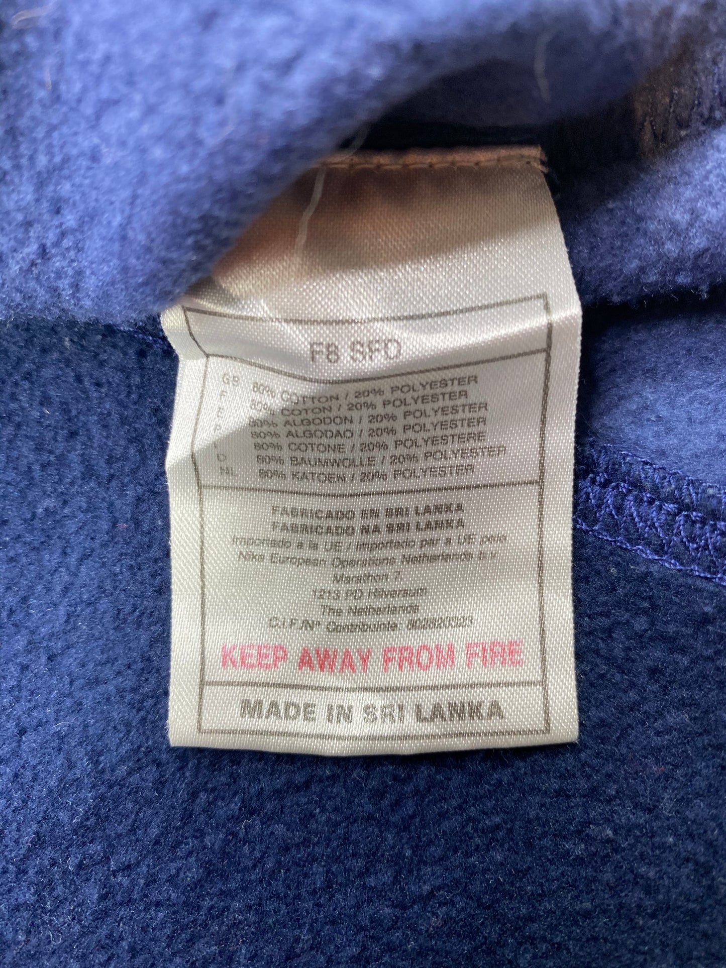 90’s NIKE Half-Zip Size XXL Vintage Sweat-Shirt / 5555