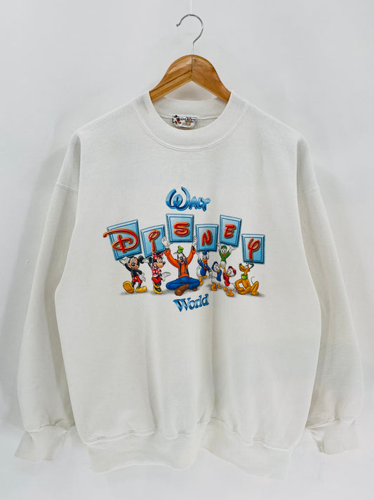 00’ DISNEY Made in USA Size L Vintage Sweat-shirt / 6527