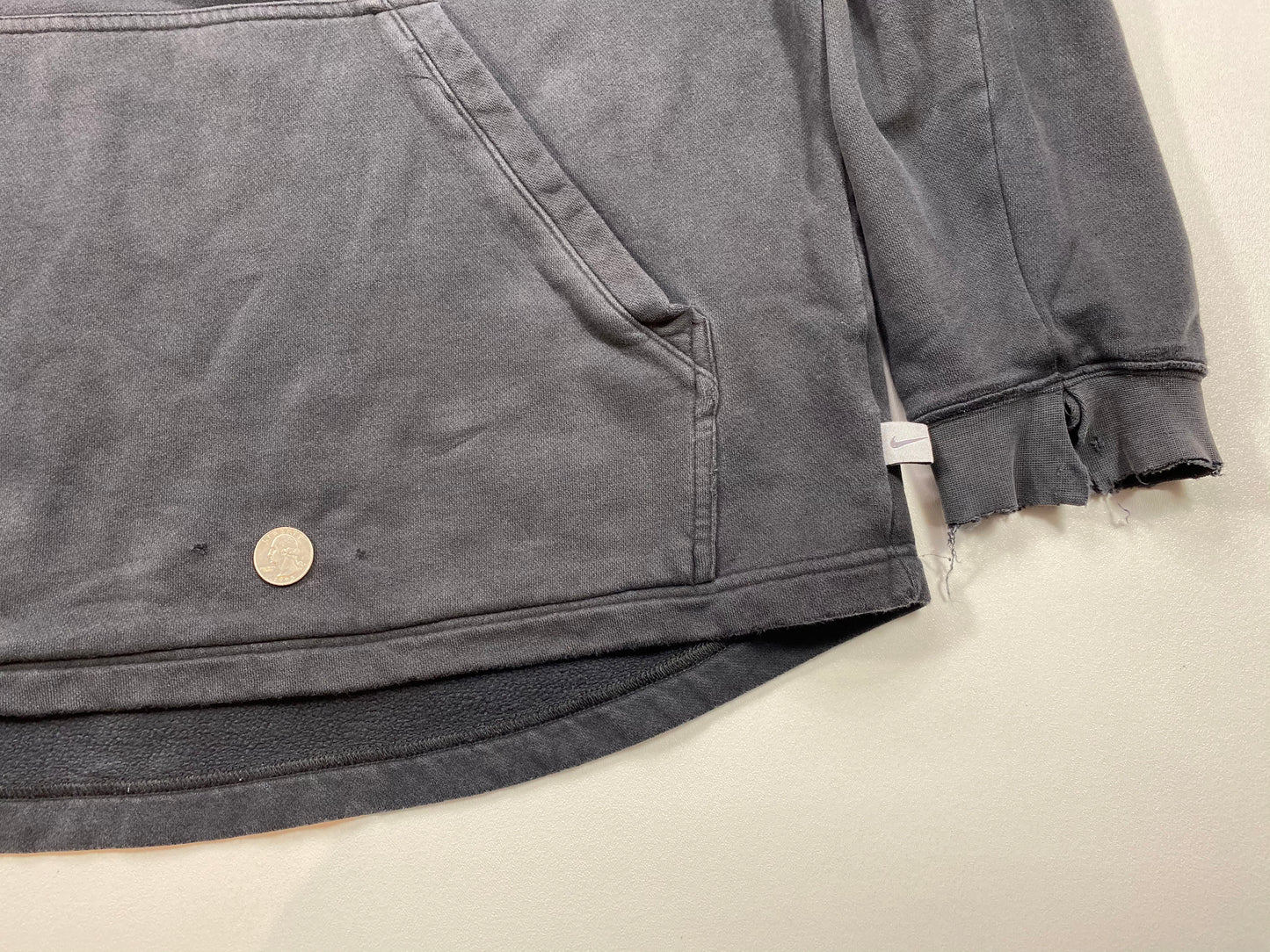 00’ NIKE Size L Vintage Hoodie Sweat-Shirt / 5786