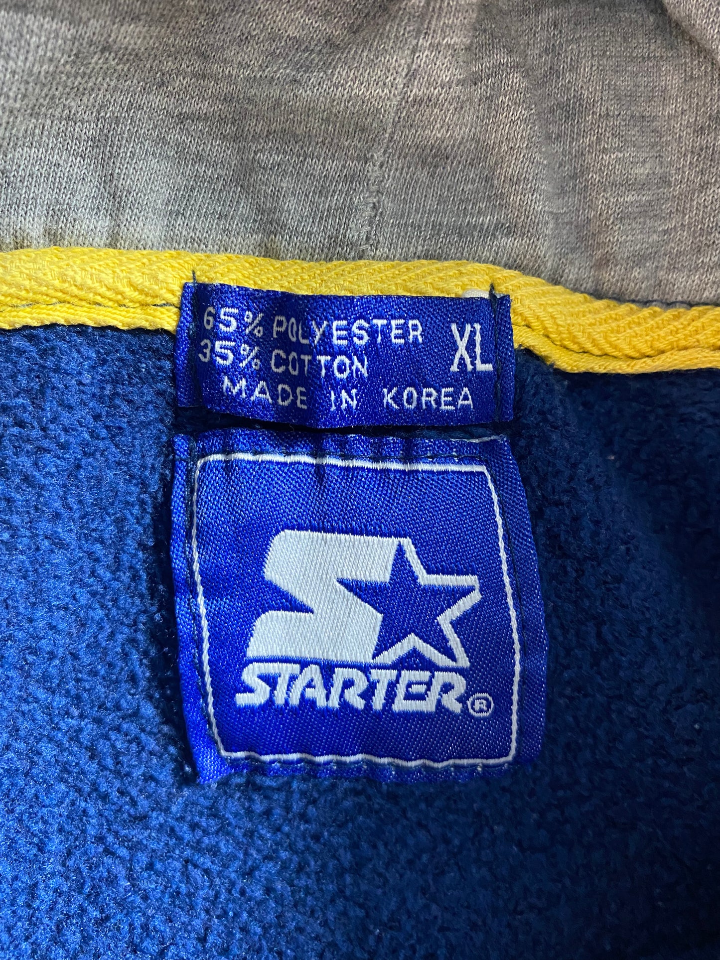 90’s STARTER FIGHTING IRISH Size XL Vintage NBA Sweat-shirt / k1990