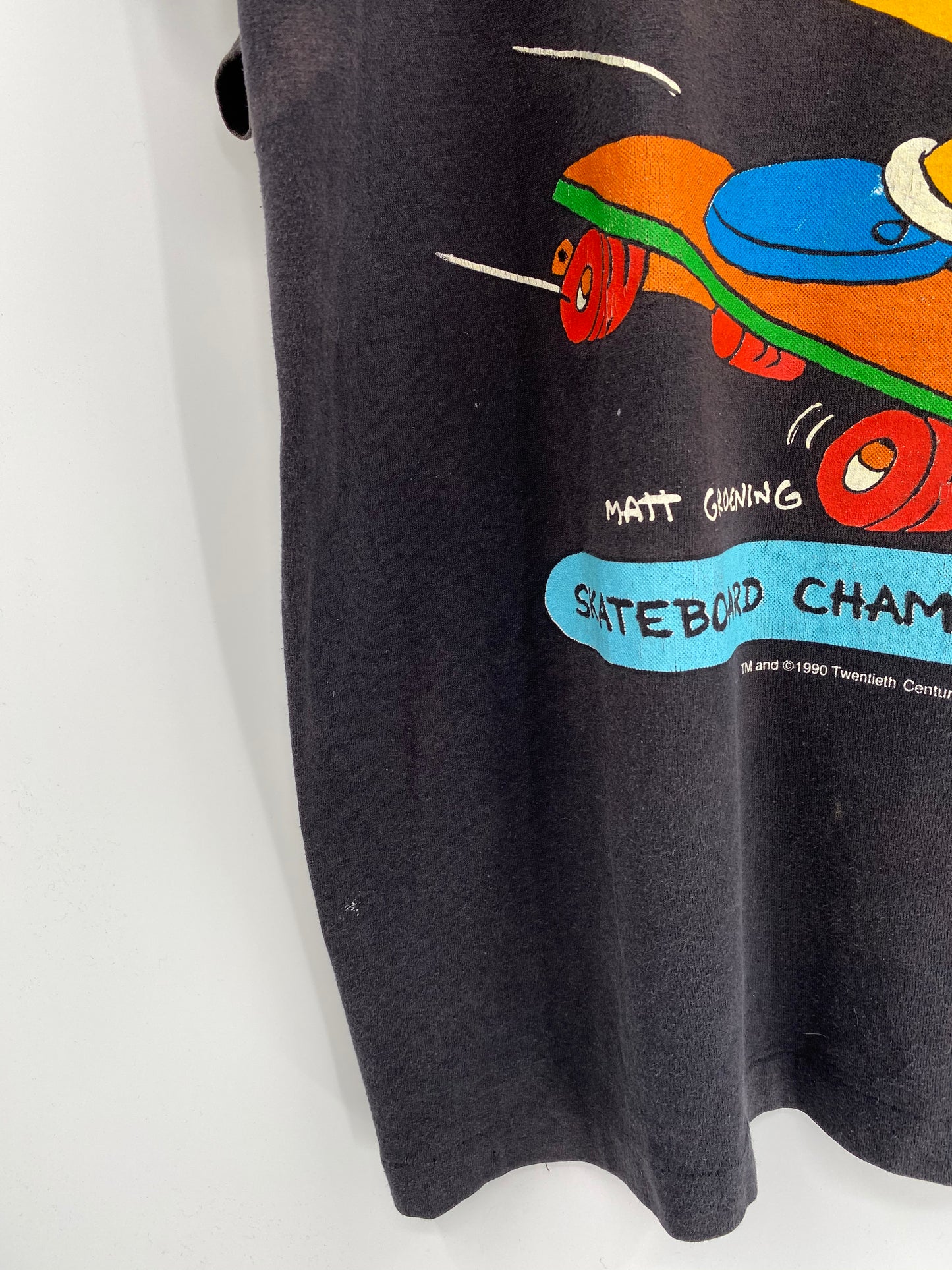 1990 SIMPSON BART Size No Tag (Approx.XL) Vintage T-Shirt / 8050