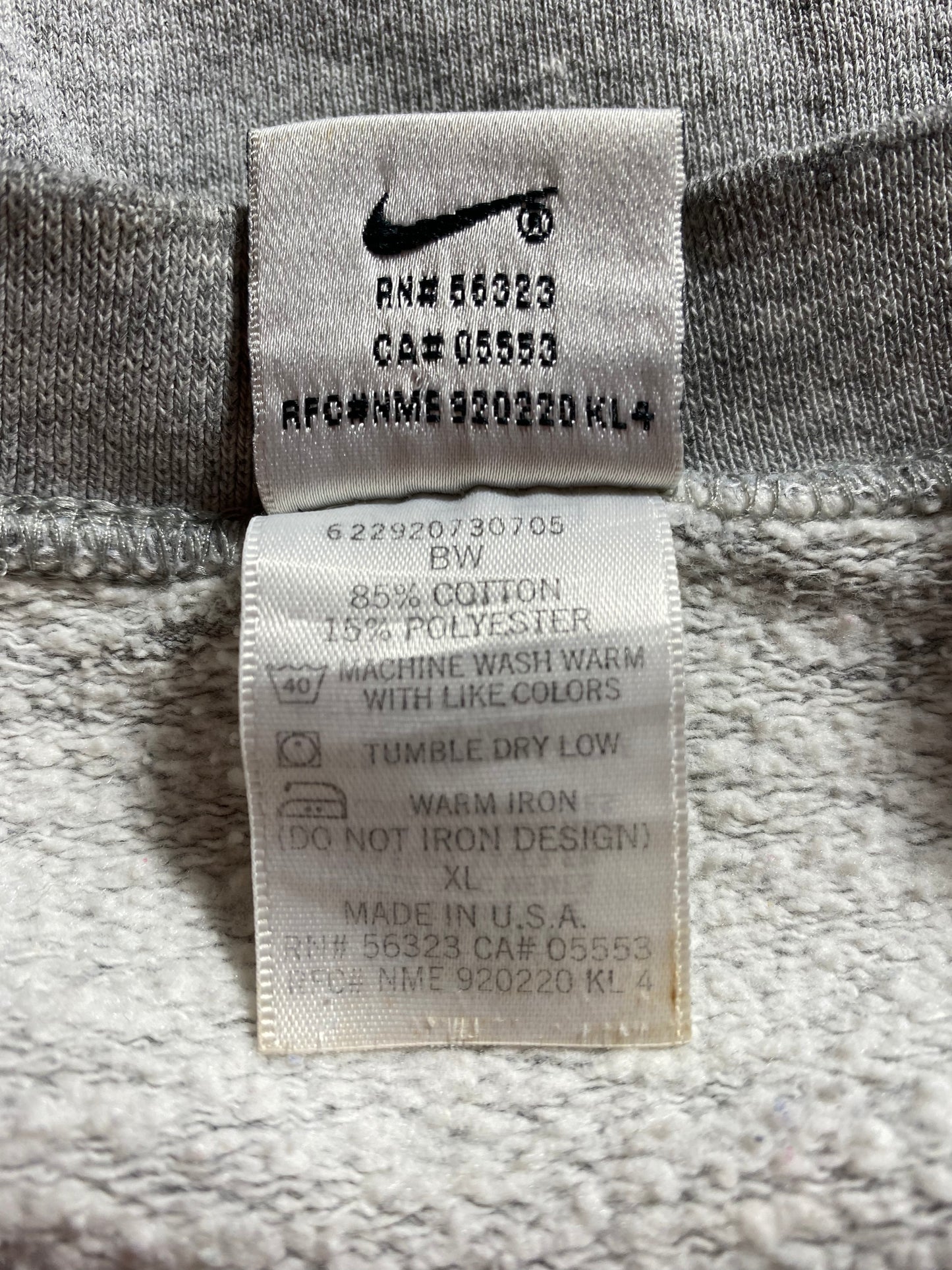 90’s NIKE MICHIGAN Made in USA Size XL Vintage Sweat-Shirts / K2850