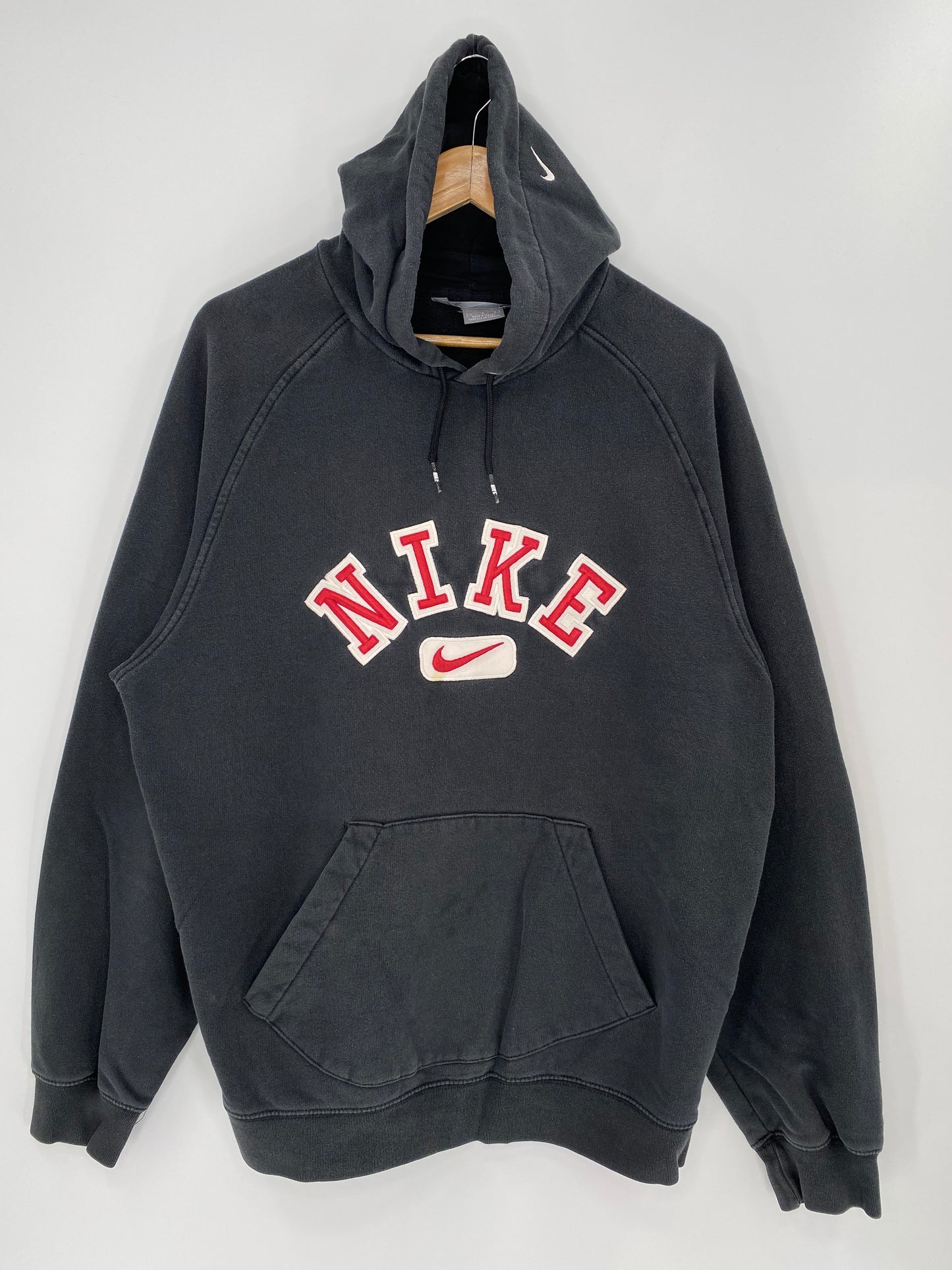 00’ NIKE Size L Vintage Hoodie Sweatshirt / k178