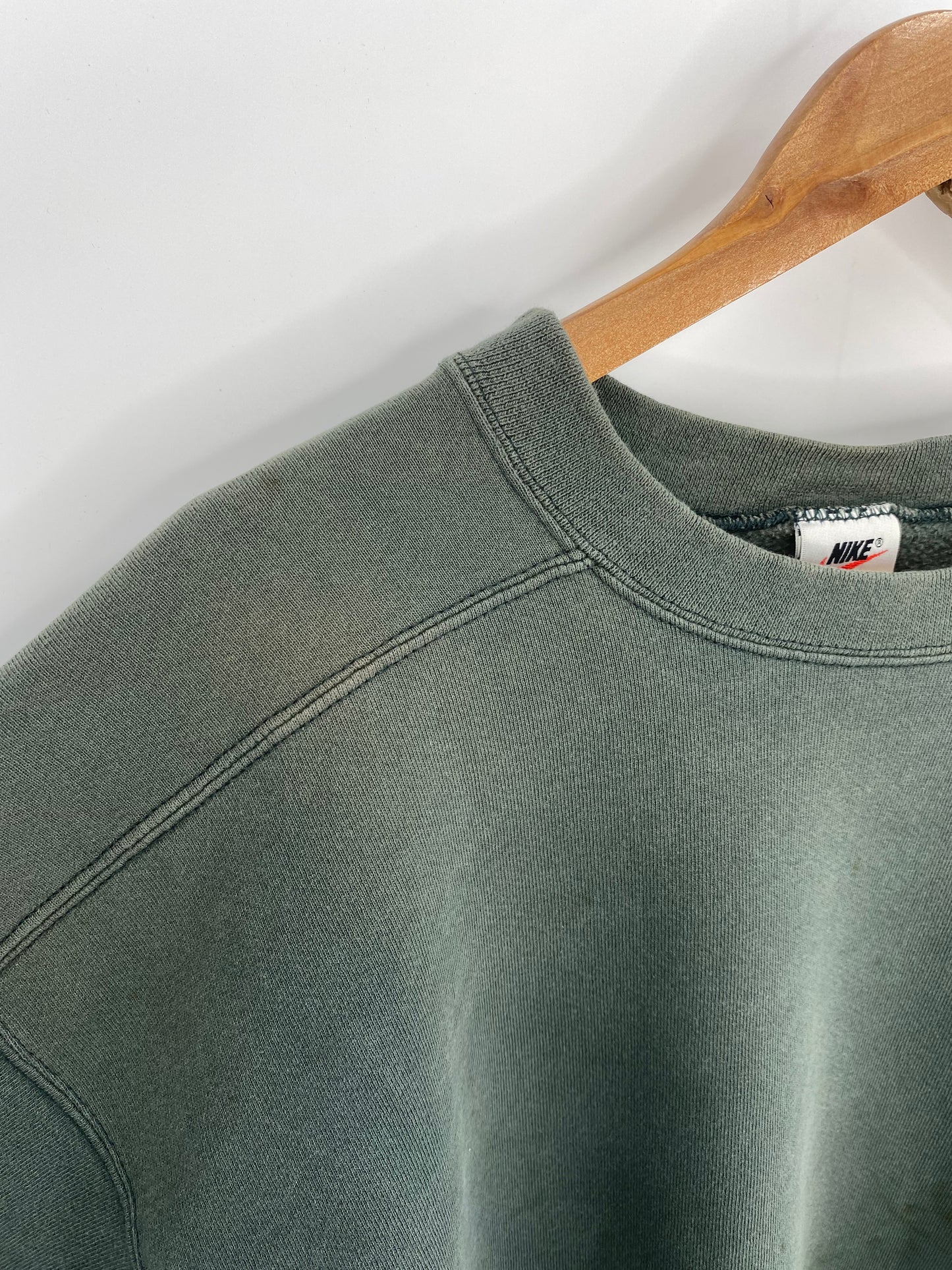 90’s NIKE MINI SWOOSH Size L Vintage Sweat-shirt / K382