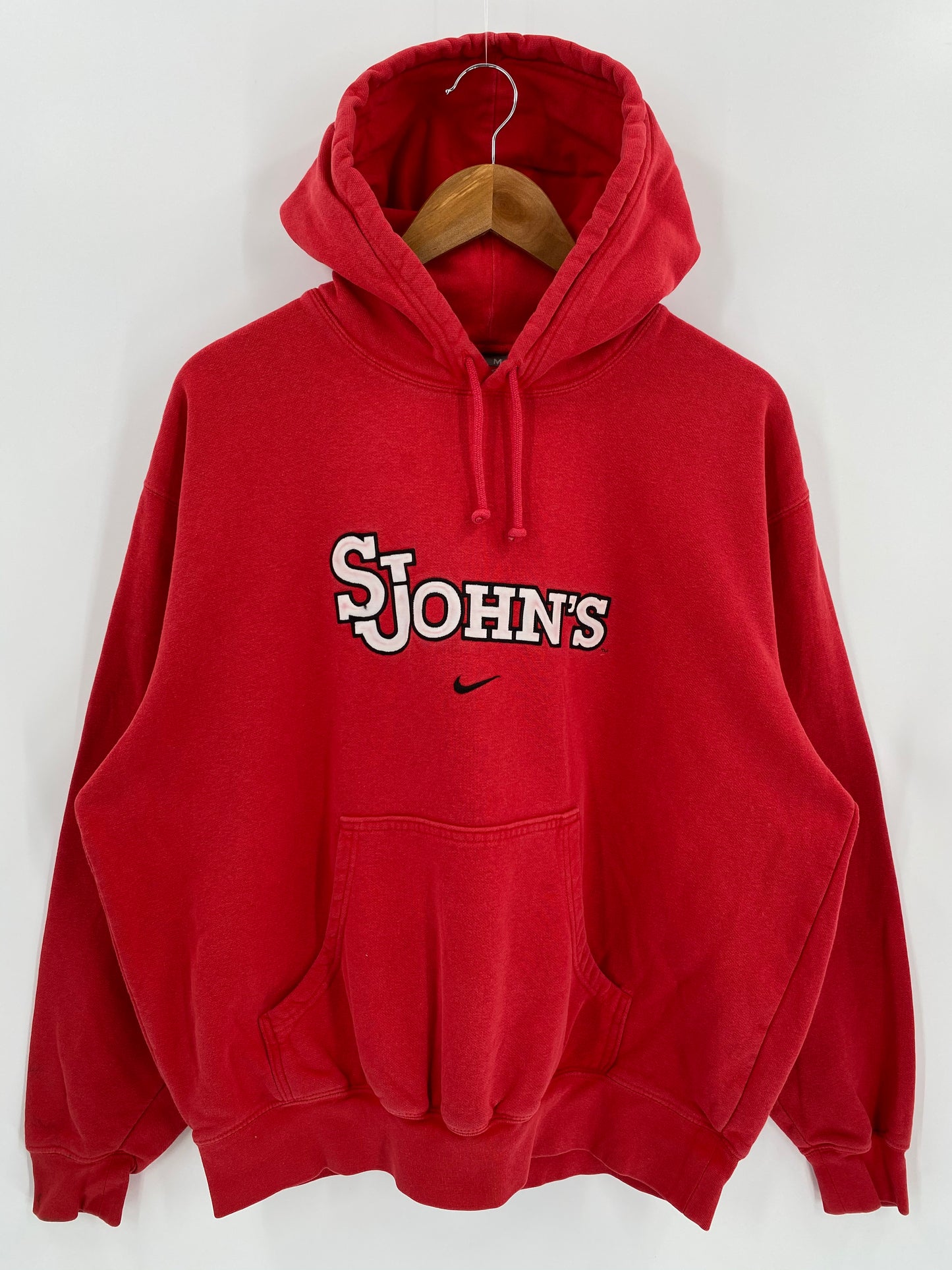 90’s NIKE St John’s Size M Vintage Hoodie Sweat-shirt / 6597
