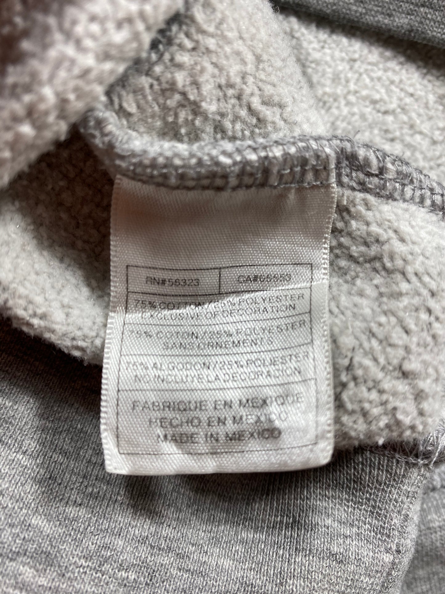 00' NIKE ARIZONA Size No Tag (Approx. XL) Vintage Hoodie Sweat-shirt / 7015