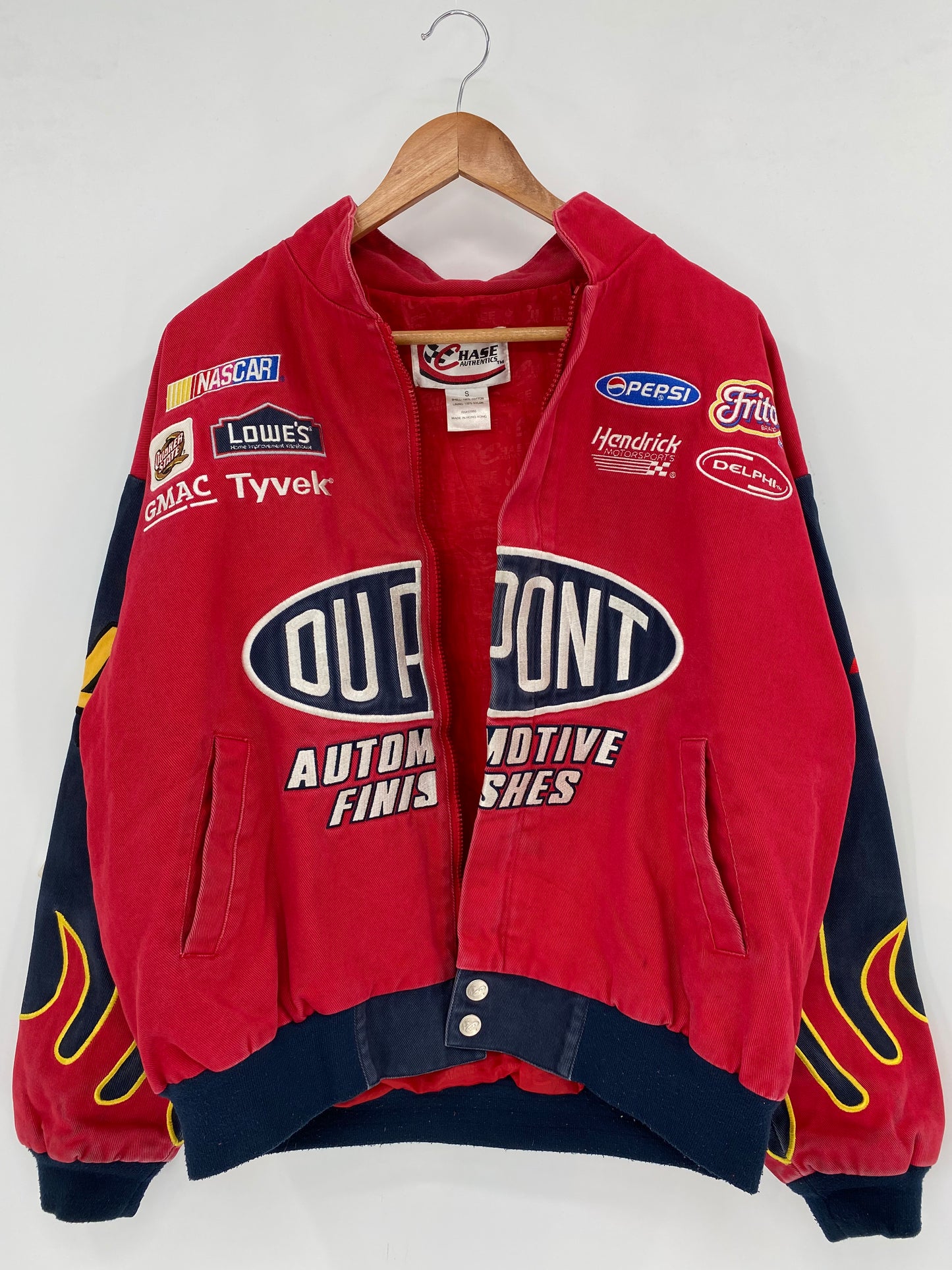 Vintage JEFF GORDON NASCAR RACING Size S Vintage Racing Jacket / K3161