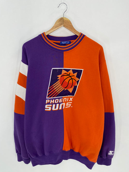 90’s STARTER PHOENIX SUNS Size XL Vintage NBA Sweat-Shirt / 6954
