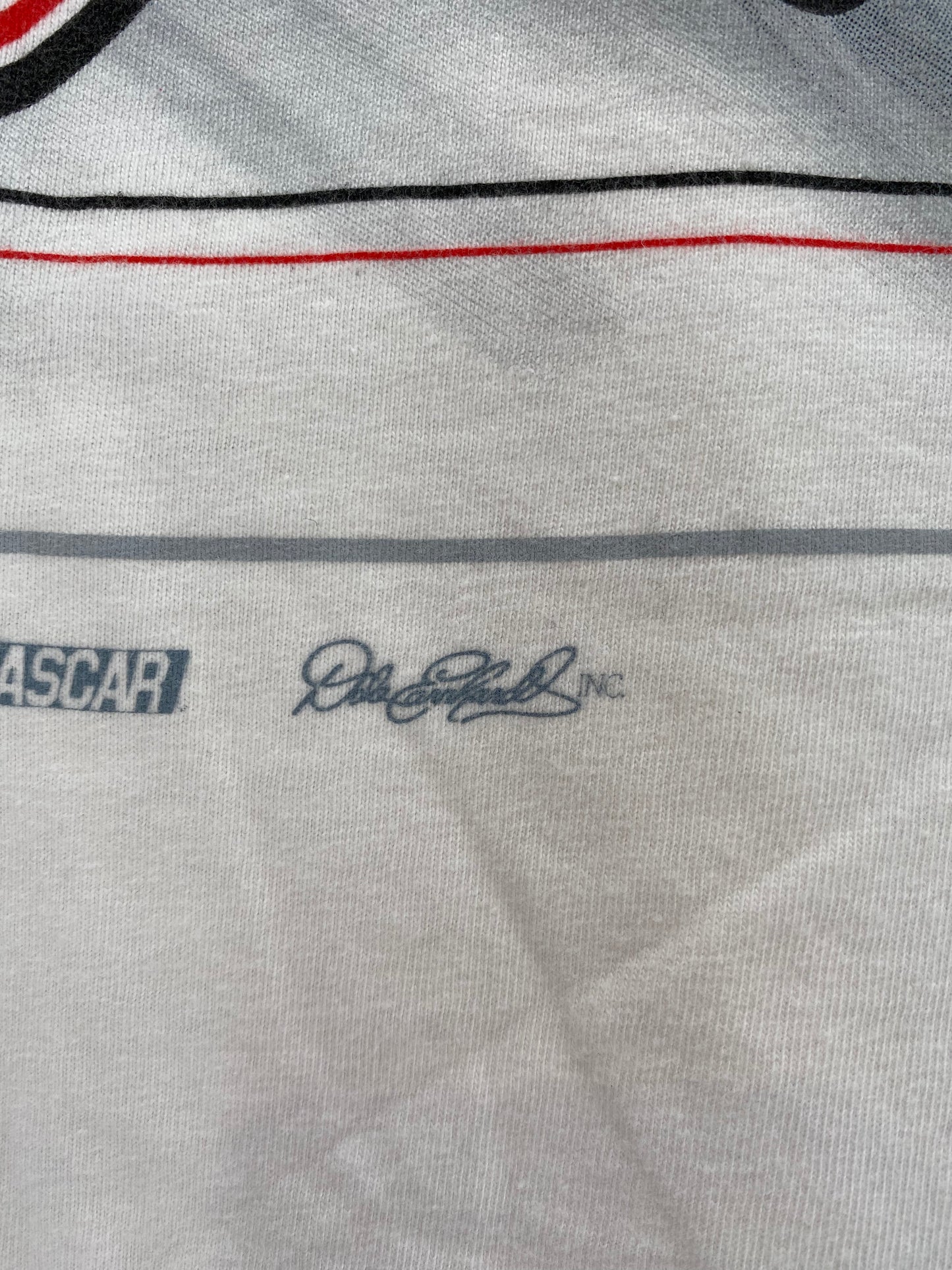 Vintage NASCAR DALE EARNHARDT JR Size No tag (Approx.XXL) Racing T-Shirt / K3738