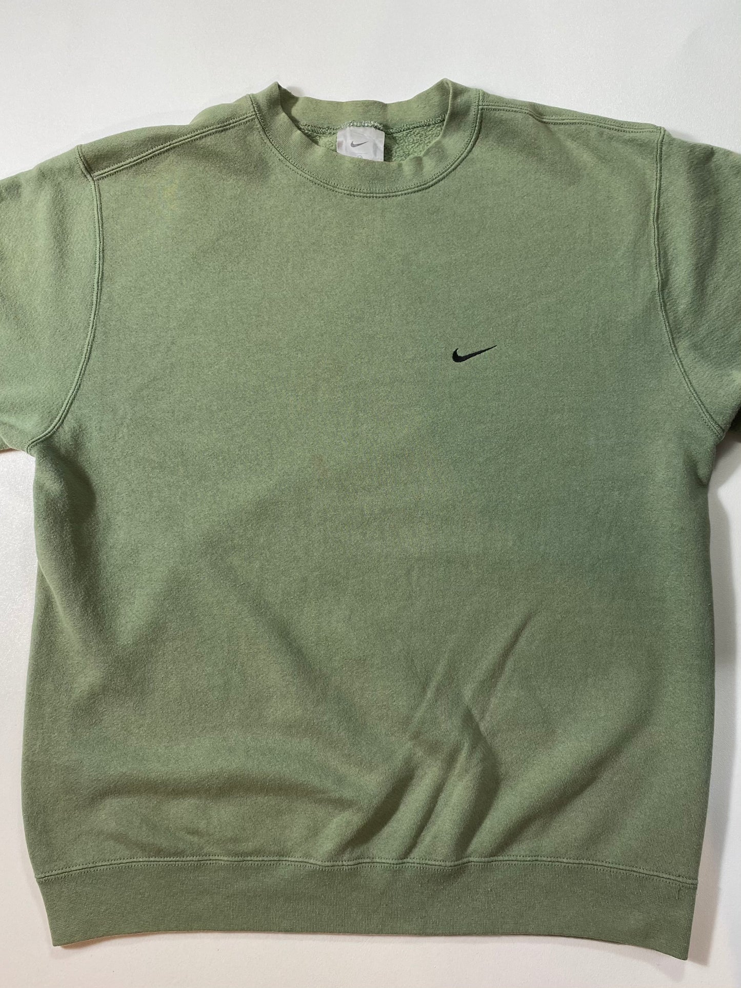 90's NIKE Mini Swoosh Made in USA Size M Vintage Sweat-shirt / 6662